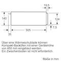 SIEMENS Einbau-Wärmeschublade »iQ500 BI510CNR0«