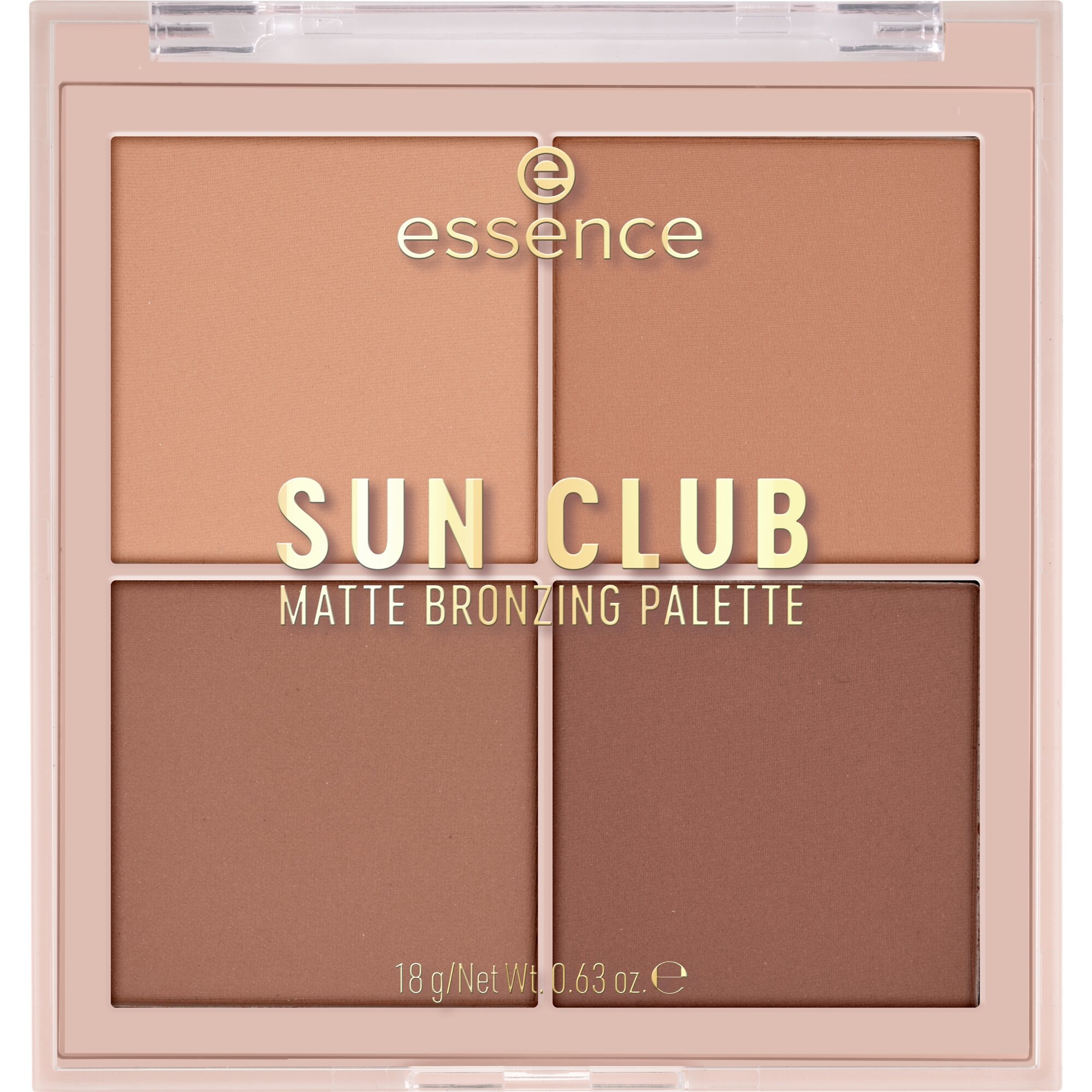 Essence Bronzing-Palette »SUN CLUB MATTE BRONZING PALETTE«