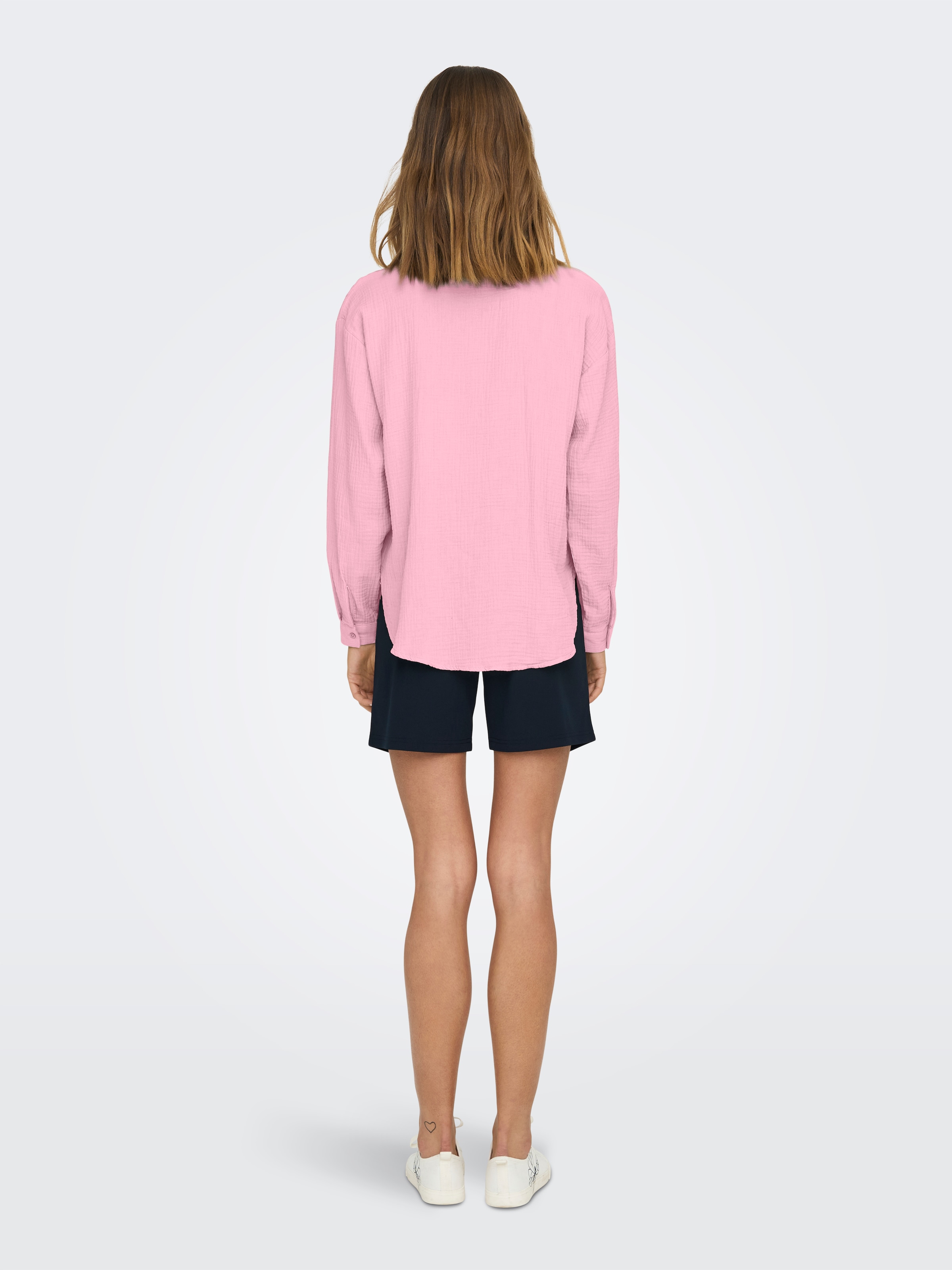 JDY Hemdbluse »JDYTHEIS LIFE L/S LOOSE SHIRT WVN NOOS« Baumwolle, regular fit