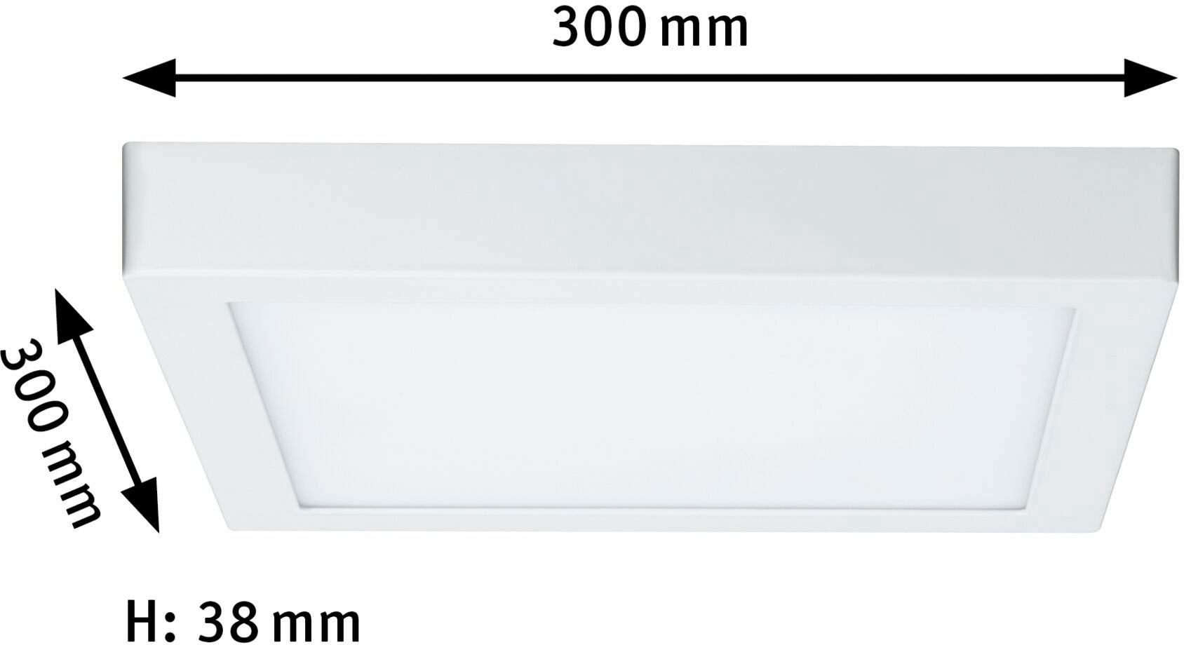 Paulmann LED Deckenleuchte »Lunar«, 1 flammig