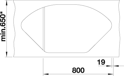 Blanco Granitspüle »DELTA II« aus SILGRANIT®, inkl. Edelstahl Multifunktionsschale