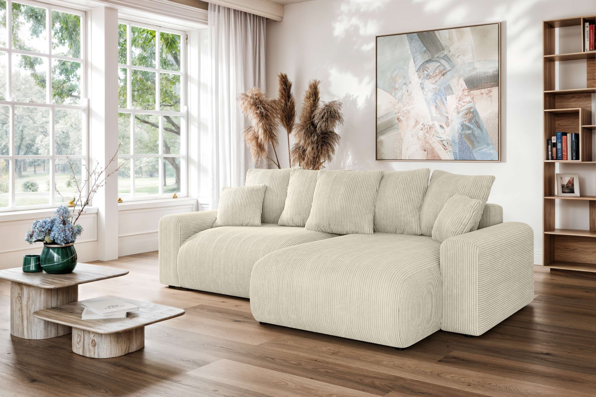 Home affaire Ecksofa »LAKESIDE klein mit Bettfunktion und Bettkasten, B/T/H günstig online kaufen