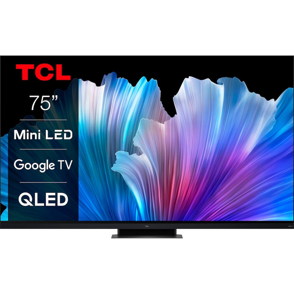 TCL QLED Mini LED-Fernseher »75C935X2«, 189 cm/75 Zoll, 4K Ultra HD, Google TV-Smart-TV