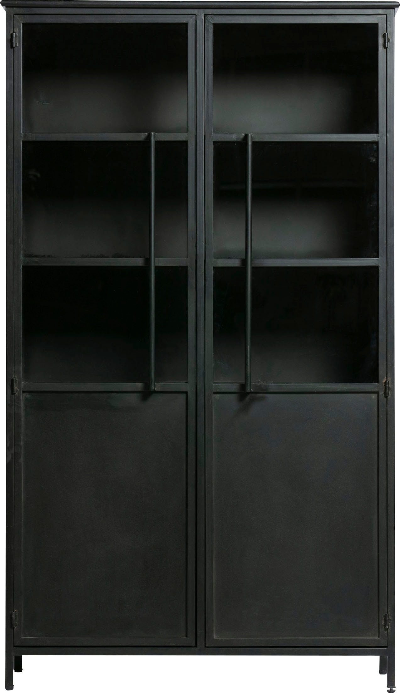 WOOOD Vitrine »Exhibit« mit Glastüren und viel Stauraum, H 170 cm x B 99 cm günstig online kaufen