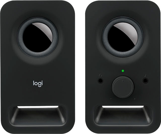 Logitech PC-Lautsprecher »Z150 Stereo Lautsprecher«, (2 St.), Multifunktionsregeler