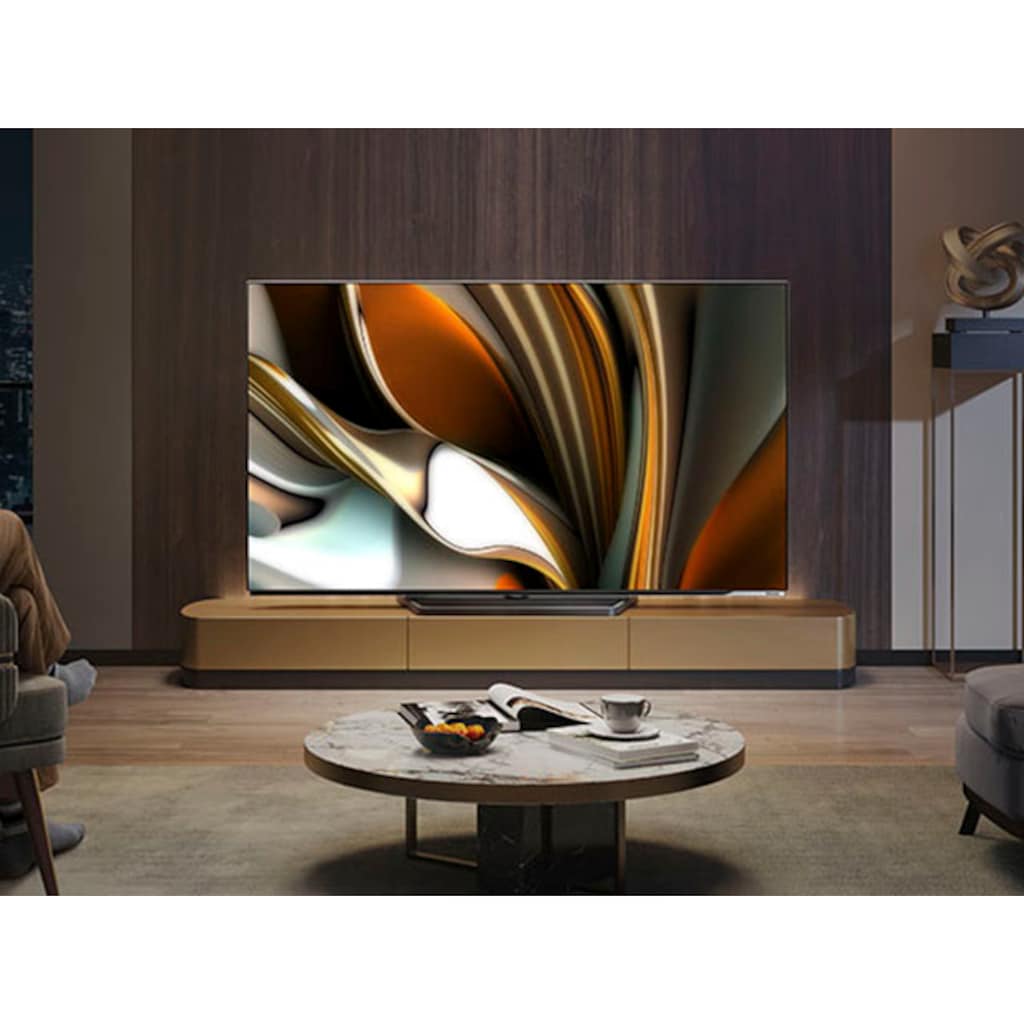 Hisense OLED-Fernseher »65A85H«, 164 cm/65 Zoll, 4K Ultra HD, Smart-TV, 120Hz, HDMI 2.1, Dolby Vision IQ, Dolby Atmos, Sprachassistenten