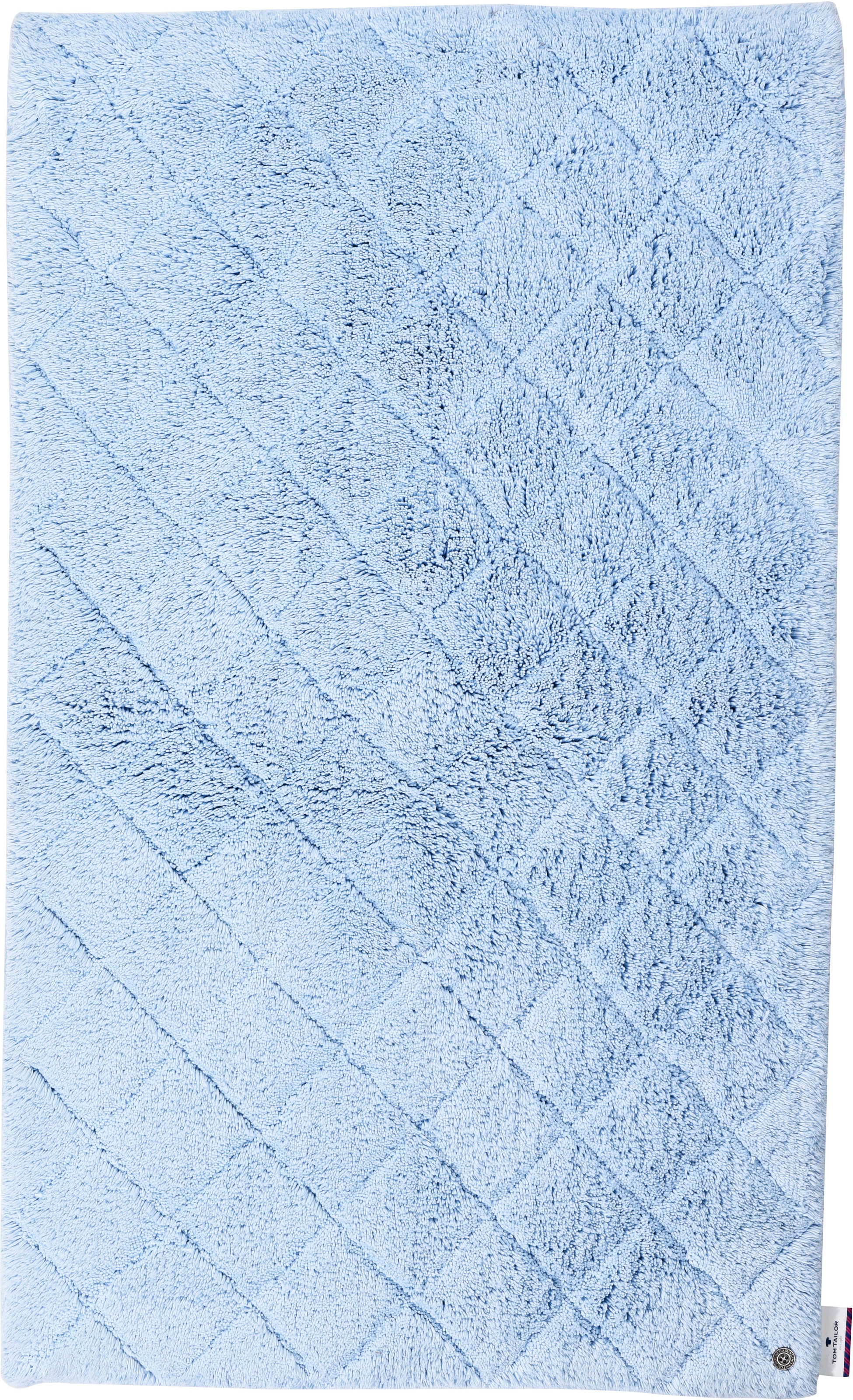 TOM TAILOR HOME Badematte »Cotton Diamond«, rutschhemmend beschichtet, fußb günstig online kaufen