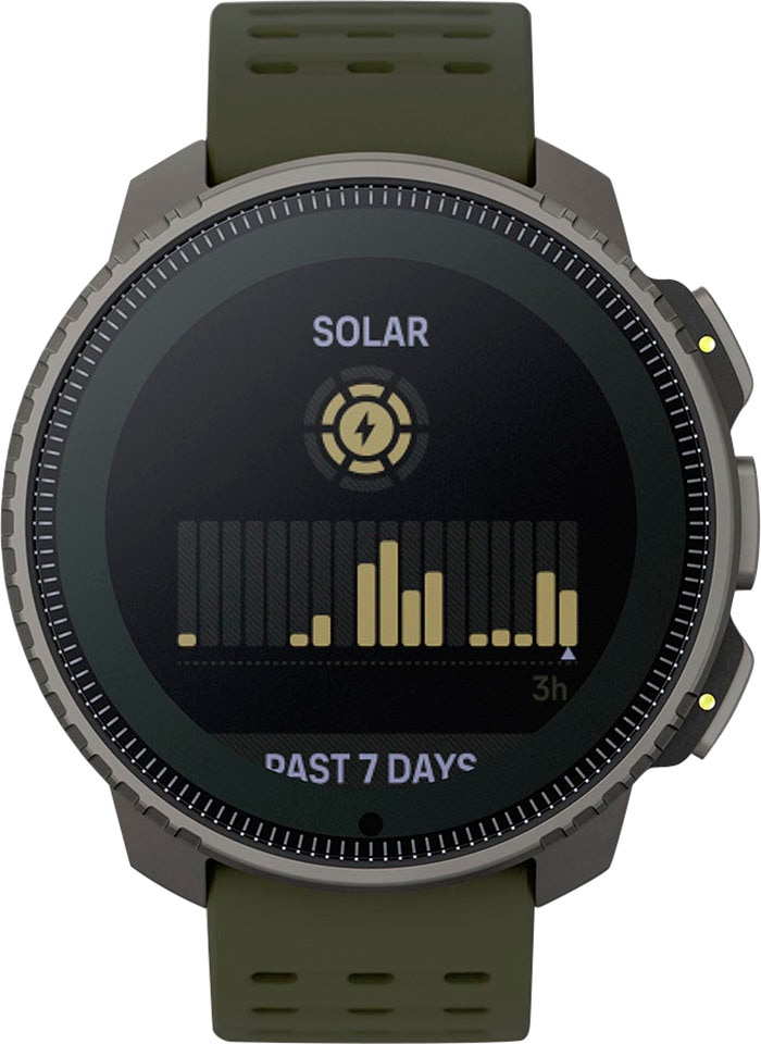SUUNTO Smartwatch »Vertical GPS Watch Titanium« ( / 1, 4 ′′) solar forest