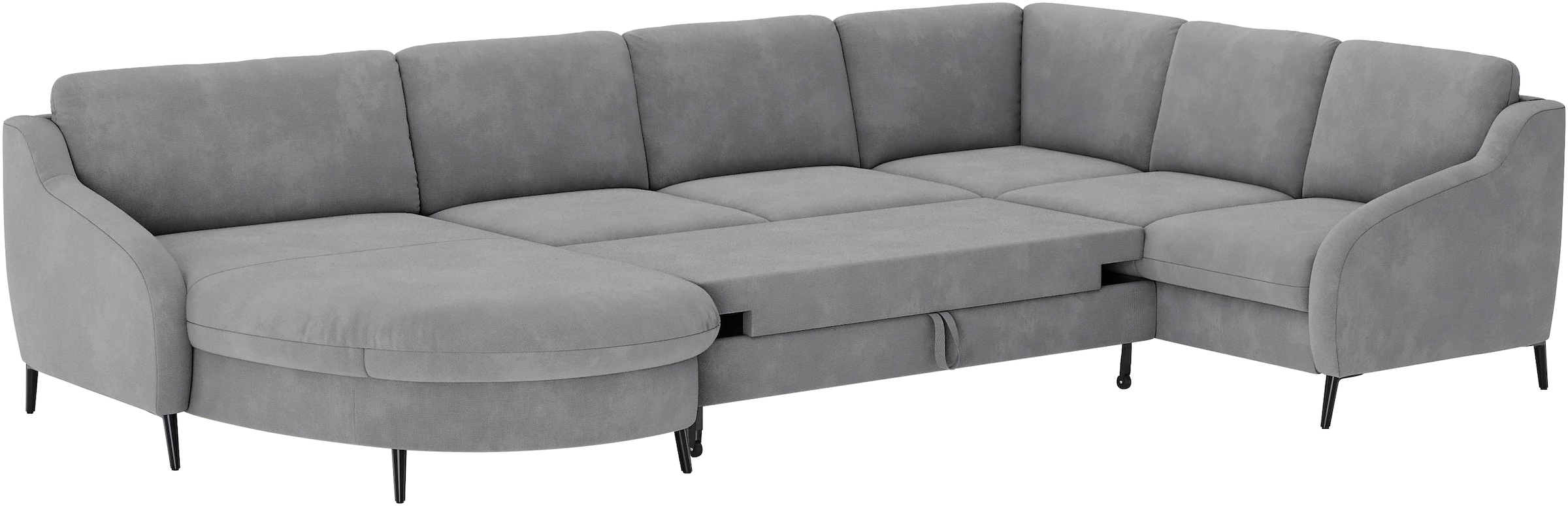 sit&more Wohnlandschaft »Soul U-Form«, wahlweise mit Bettfunktion und Schubkasten