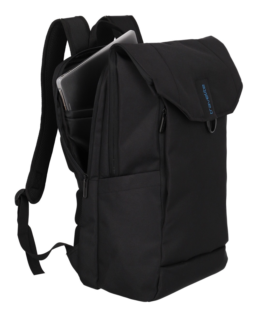 travelite Laptoprucksack »PATHWAY Fold«, Aufsteckfunktion Freizeitrucksack Seitlicher Eingriff