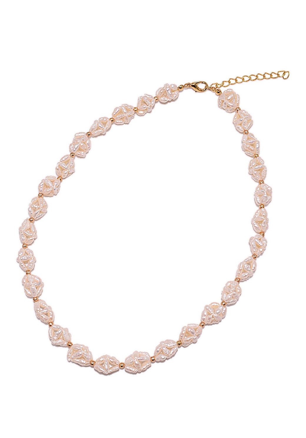 Firetti Collier »Schmuck Geschenk Halsschmuck Halskette Edelstein Farbstein«, Made in Germany - mit Süßwasserzuchtperle