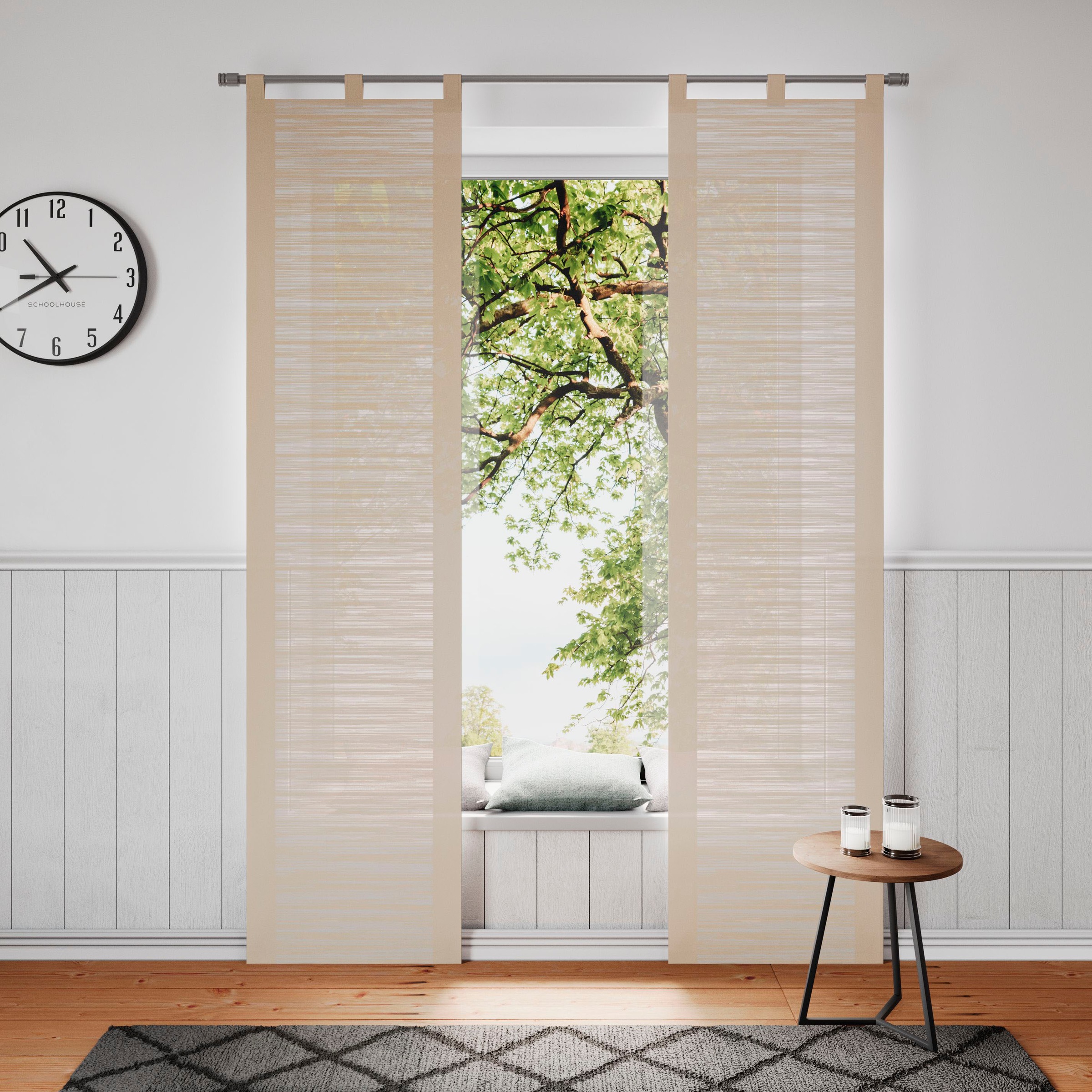 Neutex for you! Schiebegardine »Padova« Schlaufen 1 Stk. tlg. inkl. Beschwe günstig online kaufen