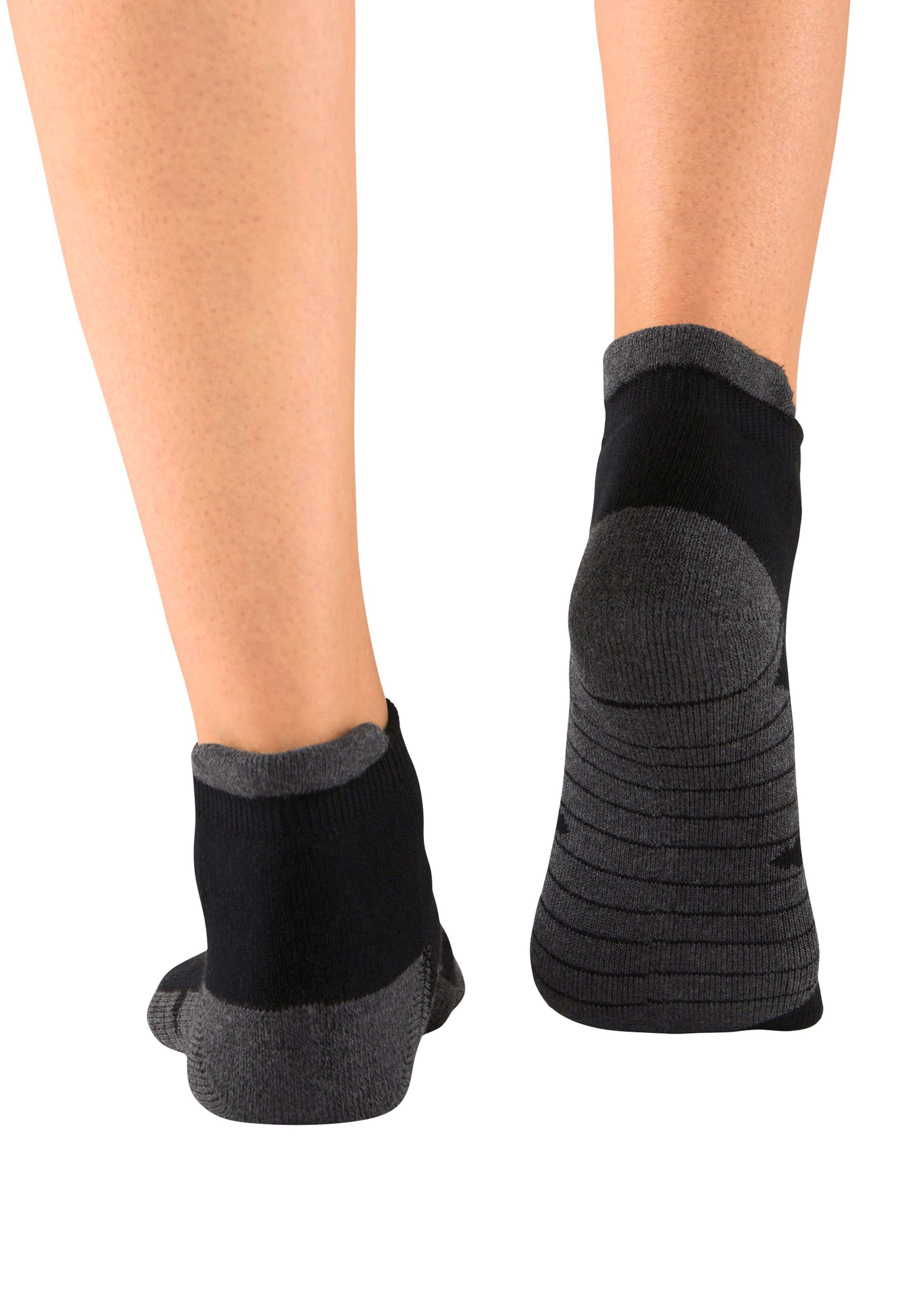 LASCANA ACTIVE Sneakersocken, (Packung, 6 Paar), mit weicher Frotteesohle