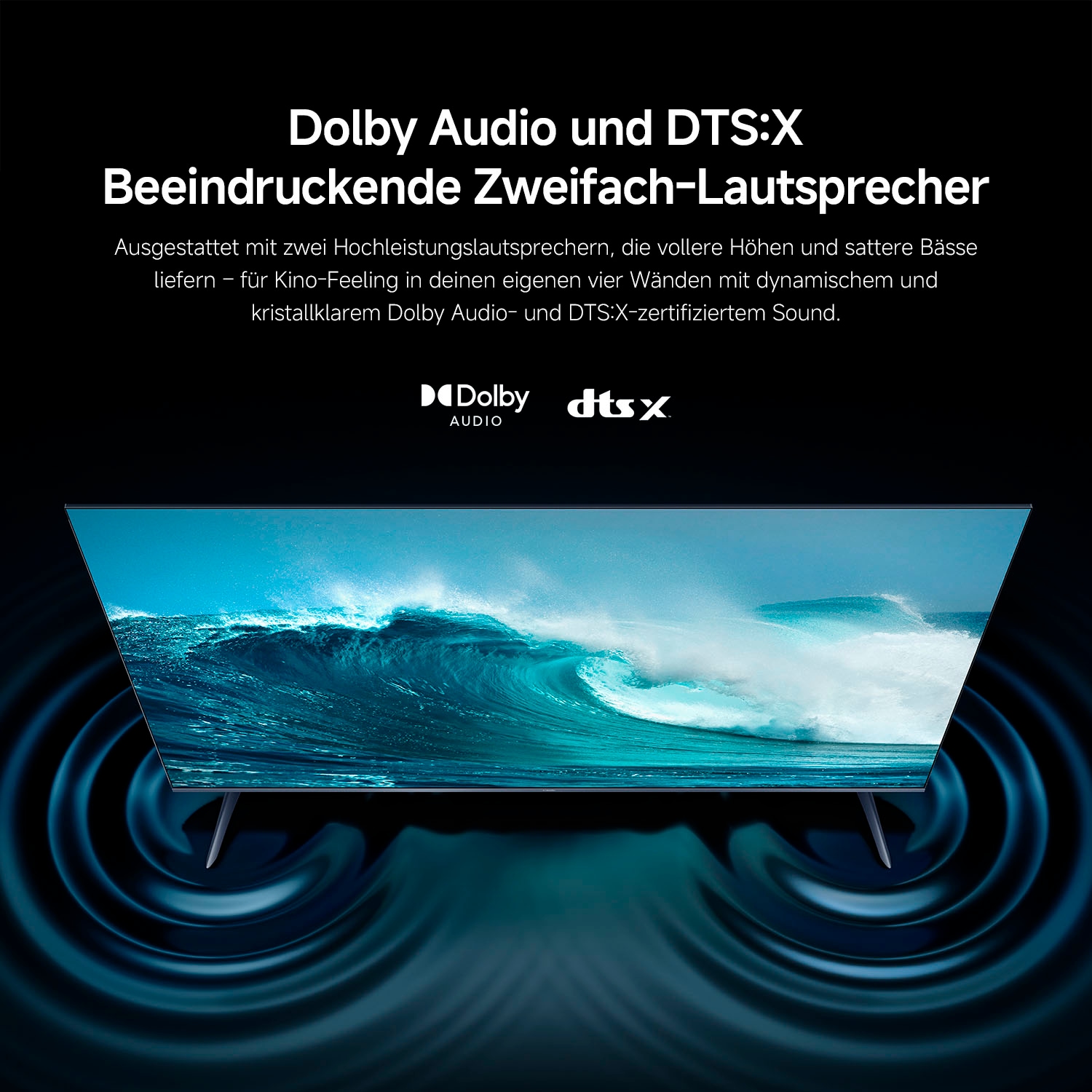 Xiaomi QLED-Fernseher »L75MB-APEU« 189 cm/75 ″ Smart-TV Xiaomi TV A Pro 75 (2026)