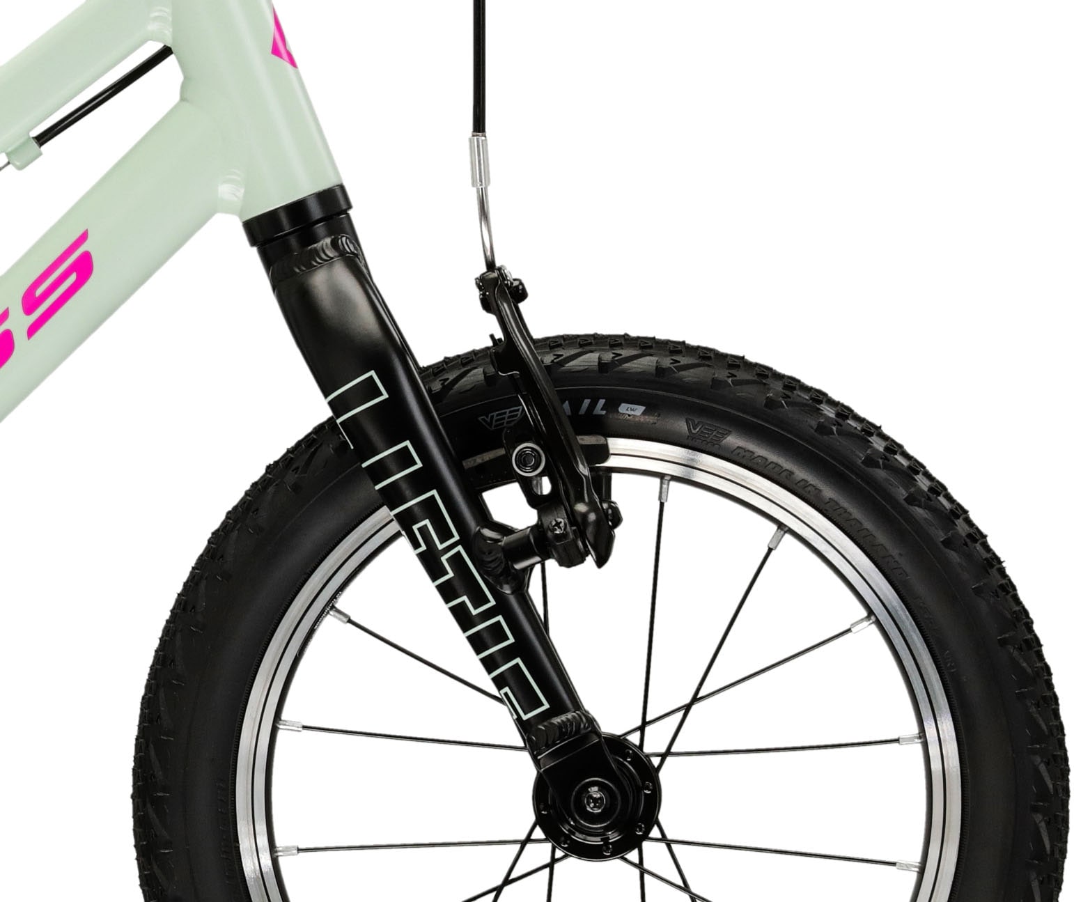 Kross Kinderfahrrad »KROSS Kinderrad Lightweight Liftie 14" grün«, 1 Gang, ohne Schaltung