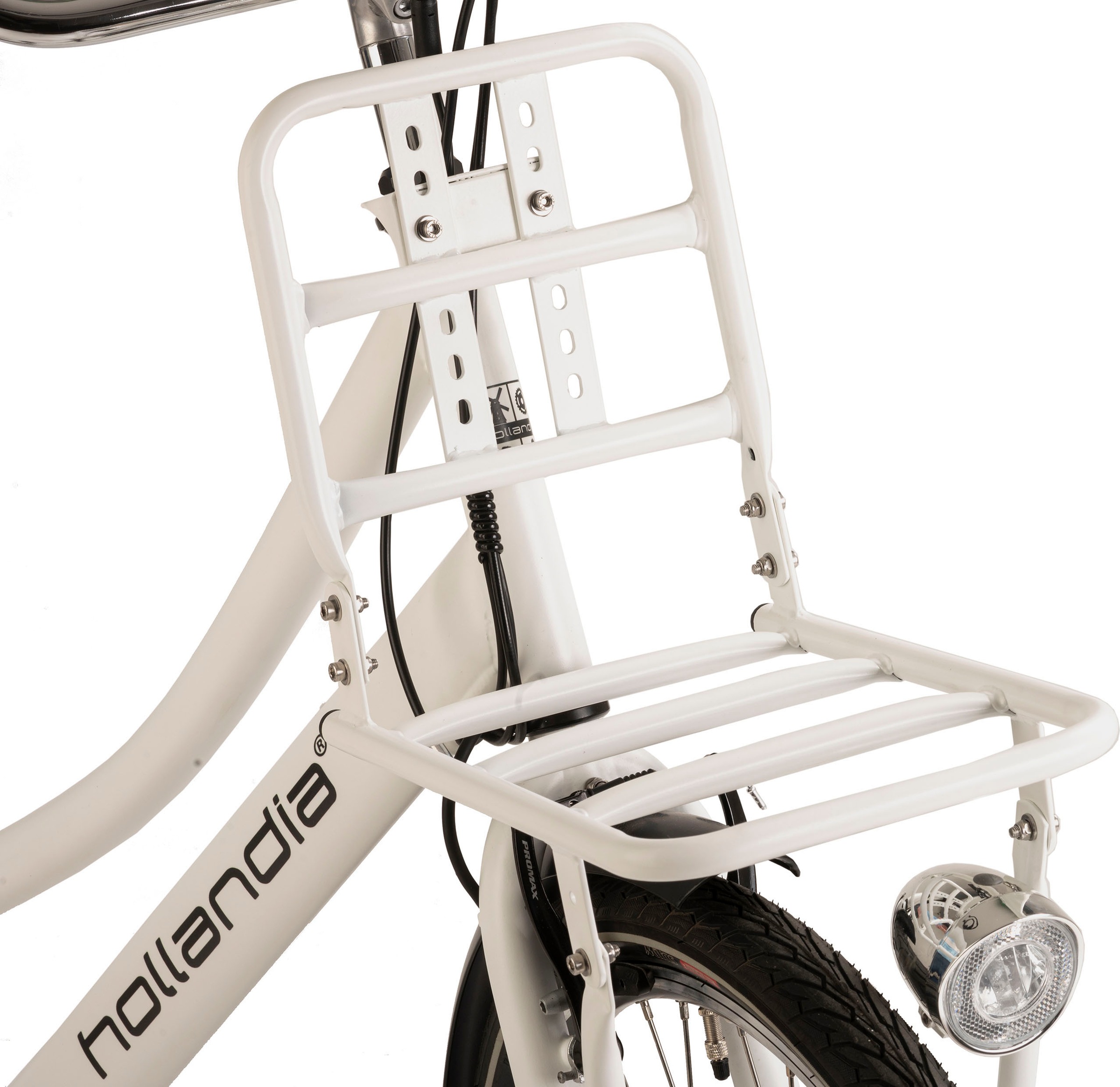 Hollandia E-Bike »Carry On«, 3 Gang, Shimano, Nexus, Frontmotor 250 W, Pedelec, Elektrofahrrad für Damen u. Herren
