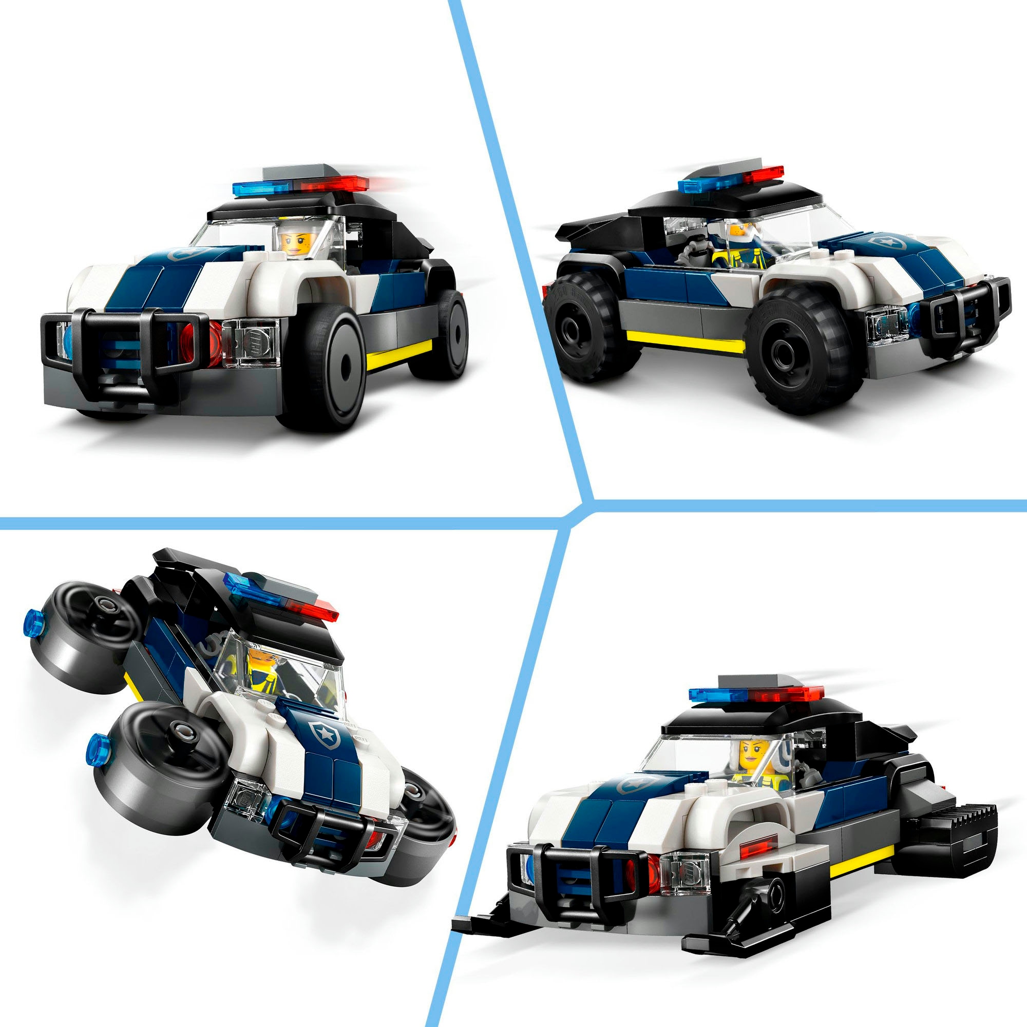 LEGO® Konstruktionsspielsteine »Polizeiwerkstatt (60457), LEGO City«, (489 St.), Made in Europe