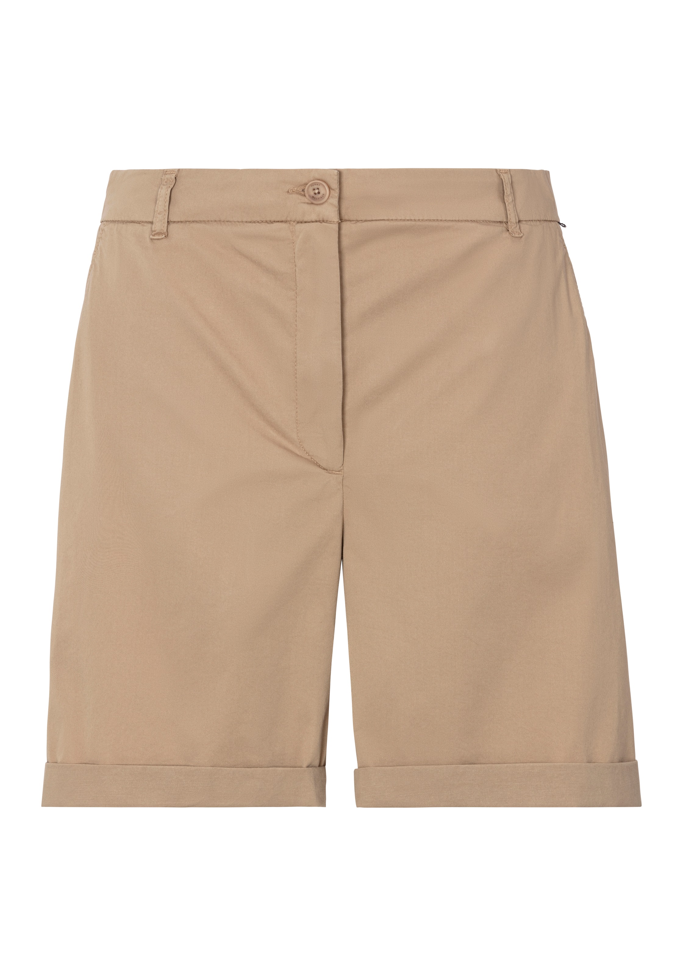 Tommy Hilfiger Curve Shorts »CRV CO BLEND GMD CHINO SHORT«, in Großen Größen, Chino Qualität, Logostickerei