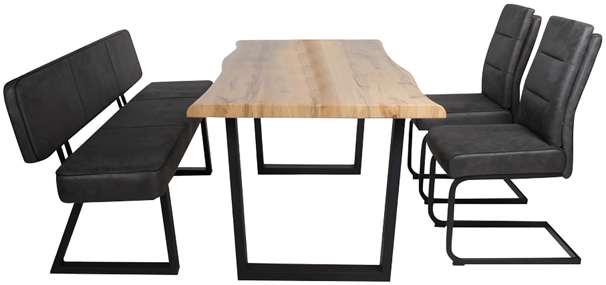 Duo Collection Essgruppe »Esszimmergruppe Thea & Tara & Marga Bank« Set, 4- günstig online kaufen