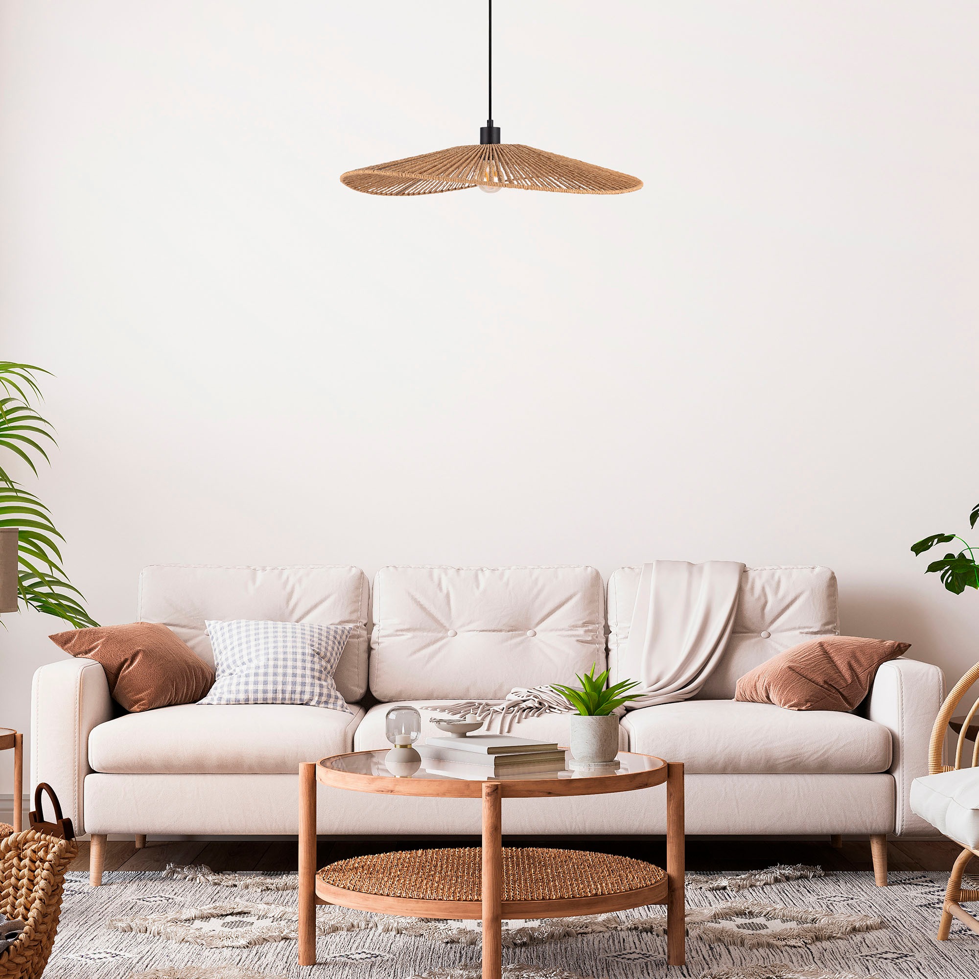 Paco Home Pendelleuchte »HUGO PD1«, 1 flammig, Leuchtmittel E27   ohne Leuc günstig online kaufen