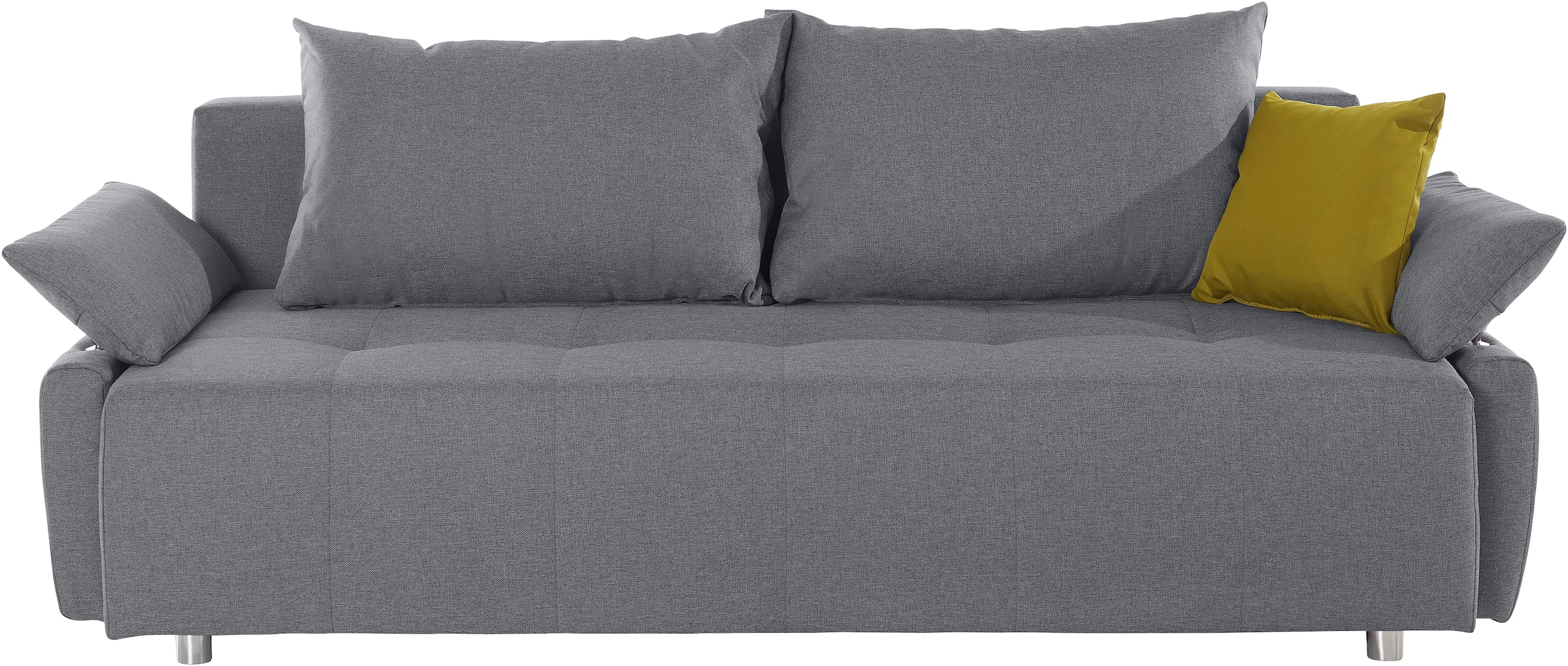 COLLECTION AB Schlafsofa »Funtastic«, mit Federkern, Bettfunktion, inklusive 2 Rücken- und 1 Zierkissen