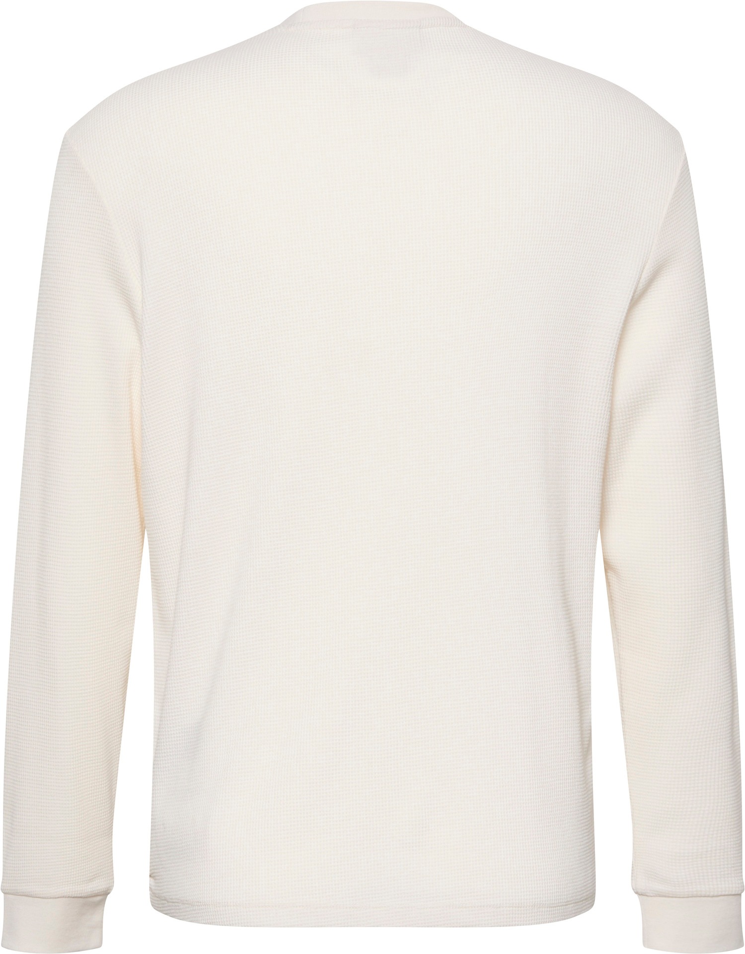Calvin Klein Jeans Langarmshirt »LS WAFFLE BADGE CREWNK TEE«, Mit Rundhalsausschnitt