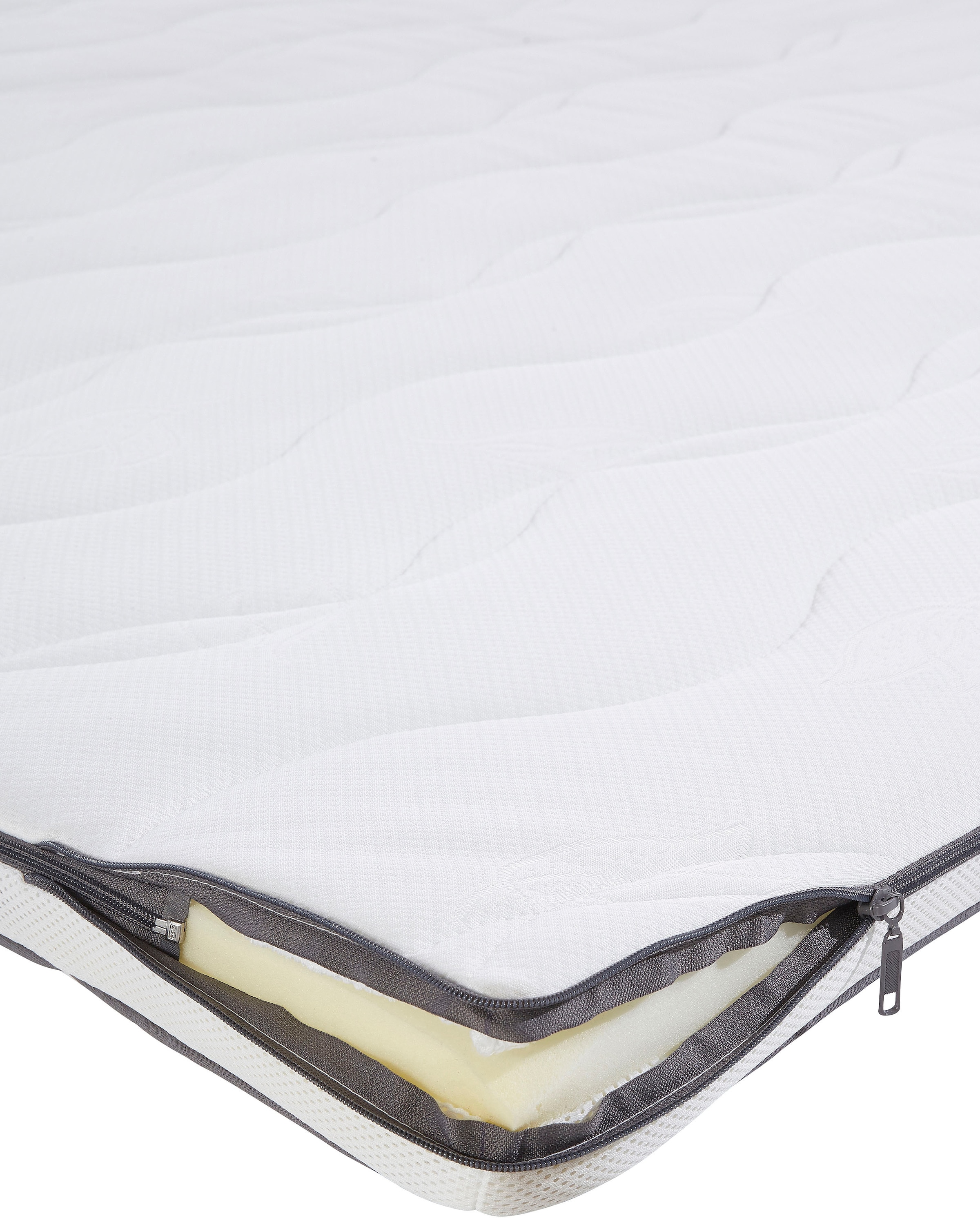 Leonique Boxspringbett »Océane« Bodenfrei- wirkt freischwebend, verschiedene Härtegrade (auch H4)