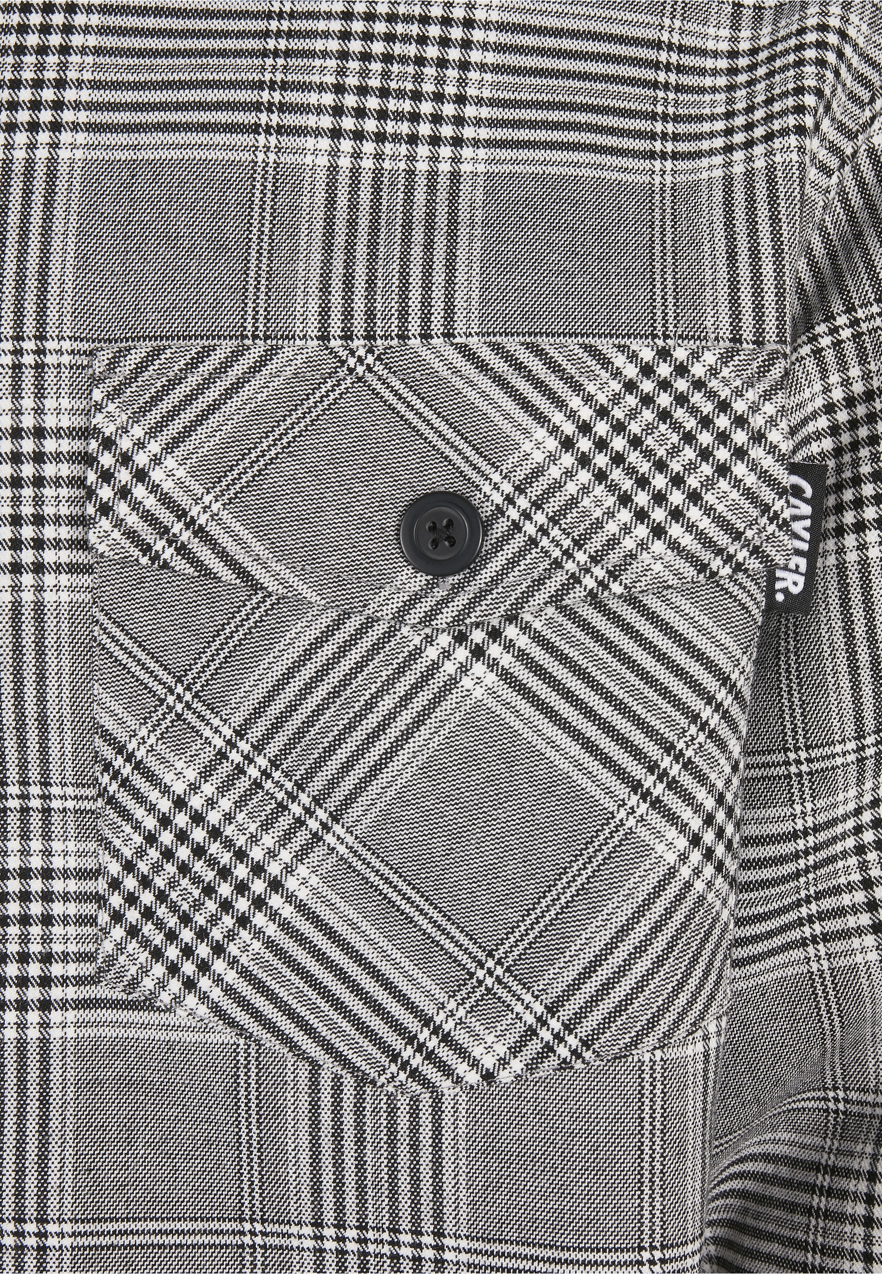 CAYLER & SONS Wintermantel »Cayler & Sons Herren Plaid Out Quilted Shirt Jacket«