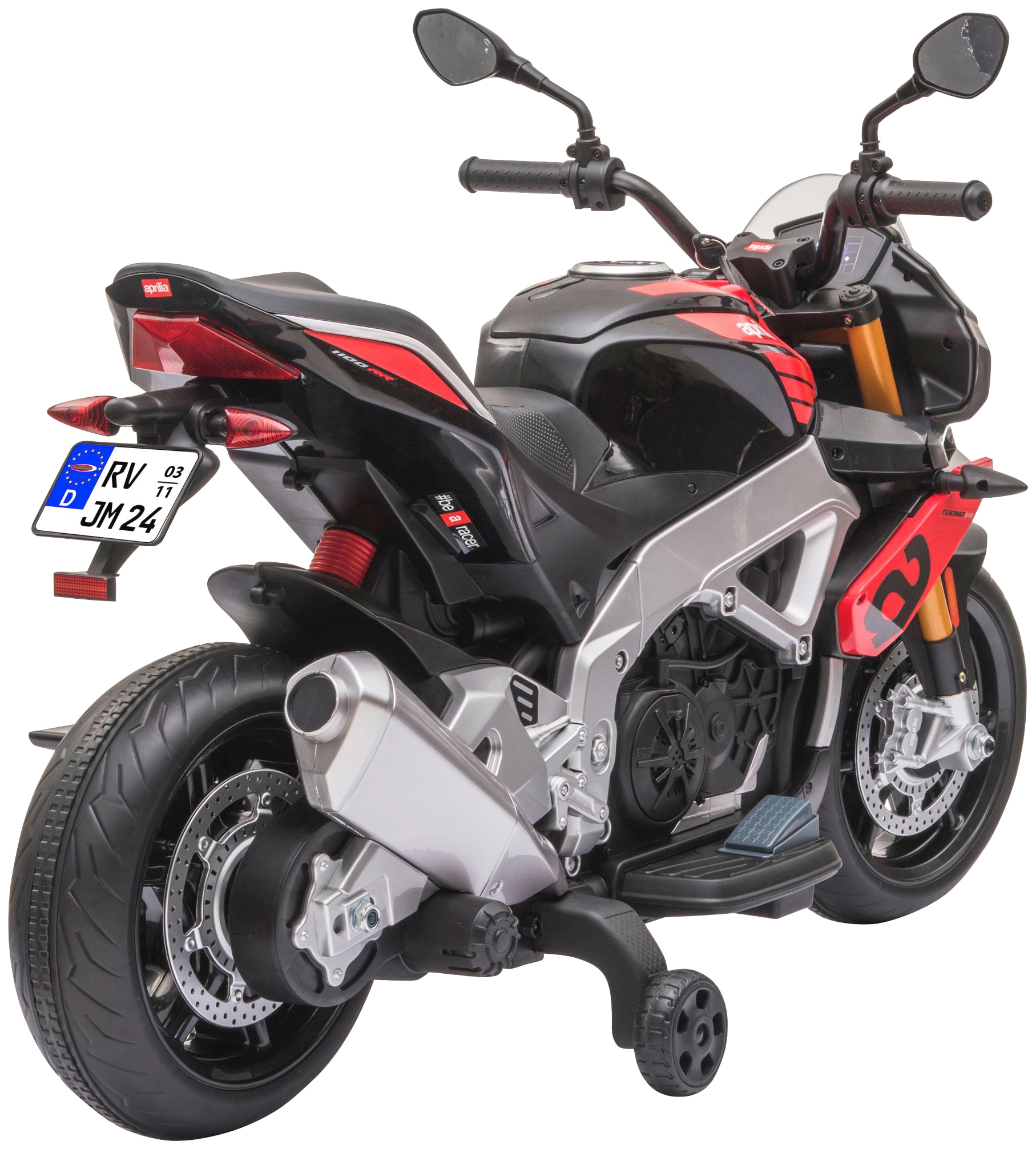 Jamara Elektro-Kindermotorrad »Ride-on Aprilia Tuono V4 1100RR«, ab 3 Jahren, bis 25 kg