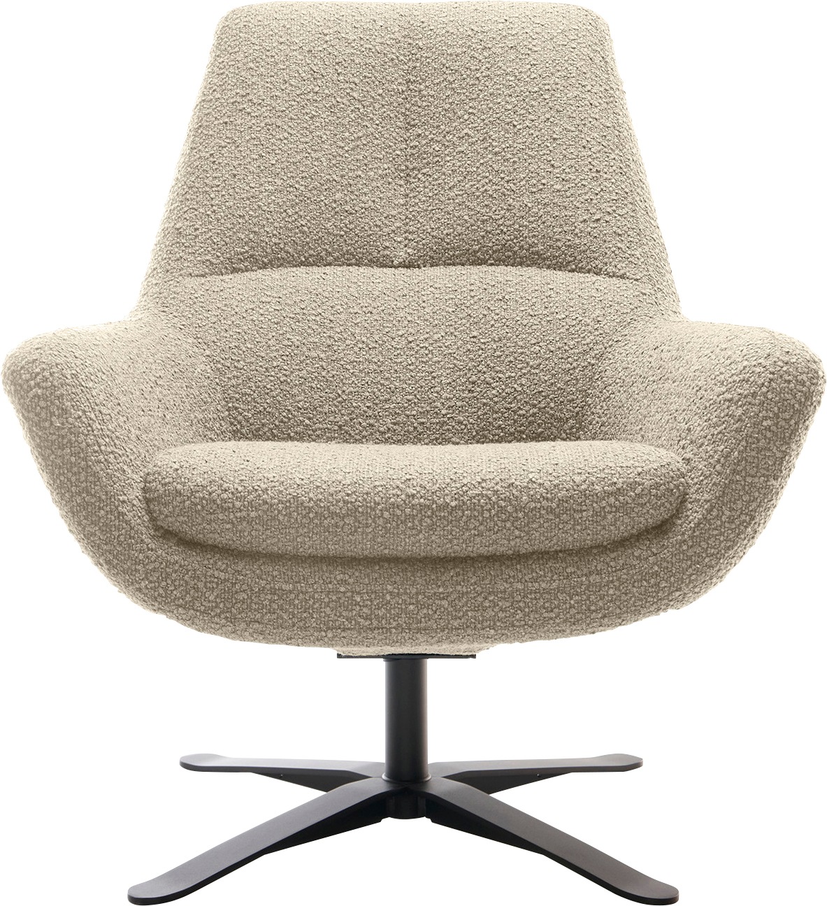 BETYPE Drehsessel »Be Organic Standard Back, Loungesessel«, in elegantem Design mit Drehfunktion