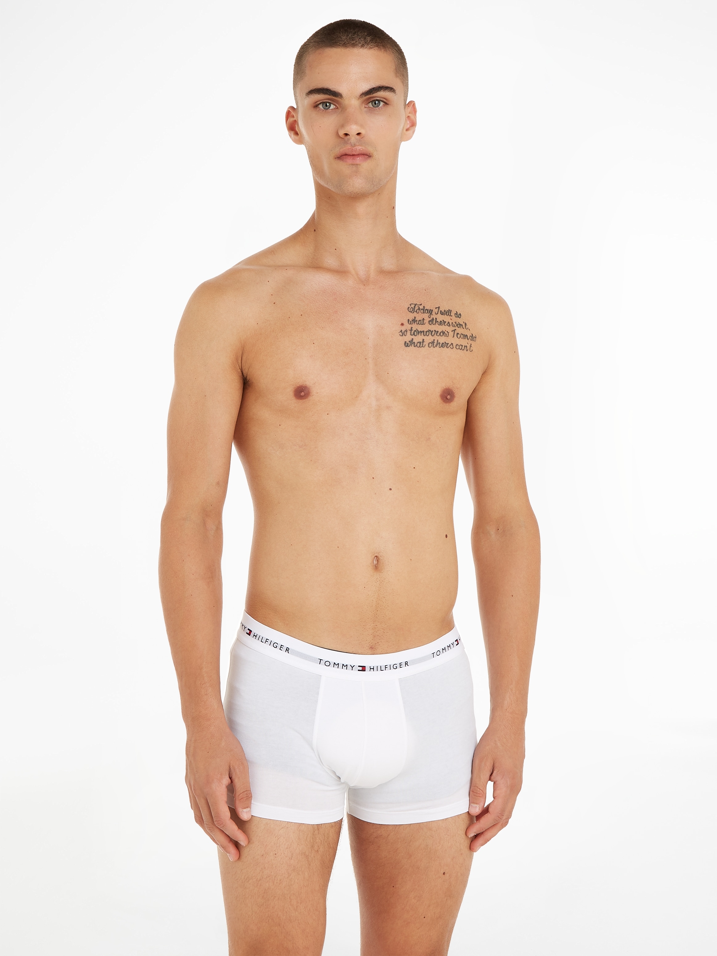 Tommy Hilfiger Underwear Trunk »3P TRUNK«, (Packung, 3 St., 3er-Pack), mit Logo-Elastikbund