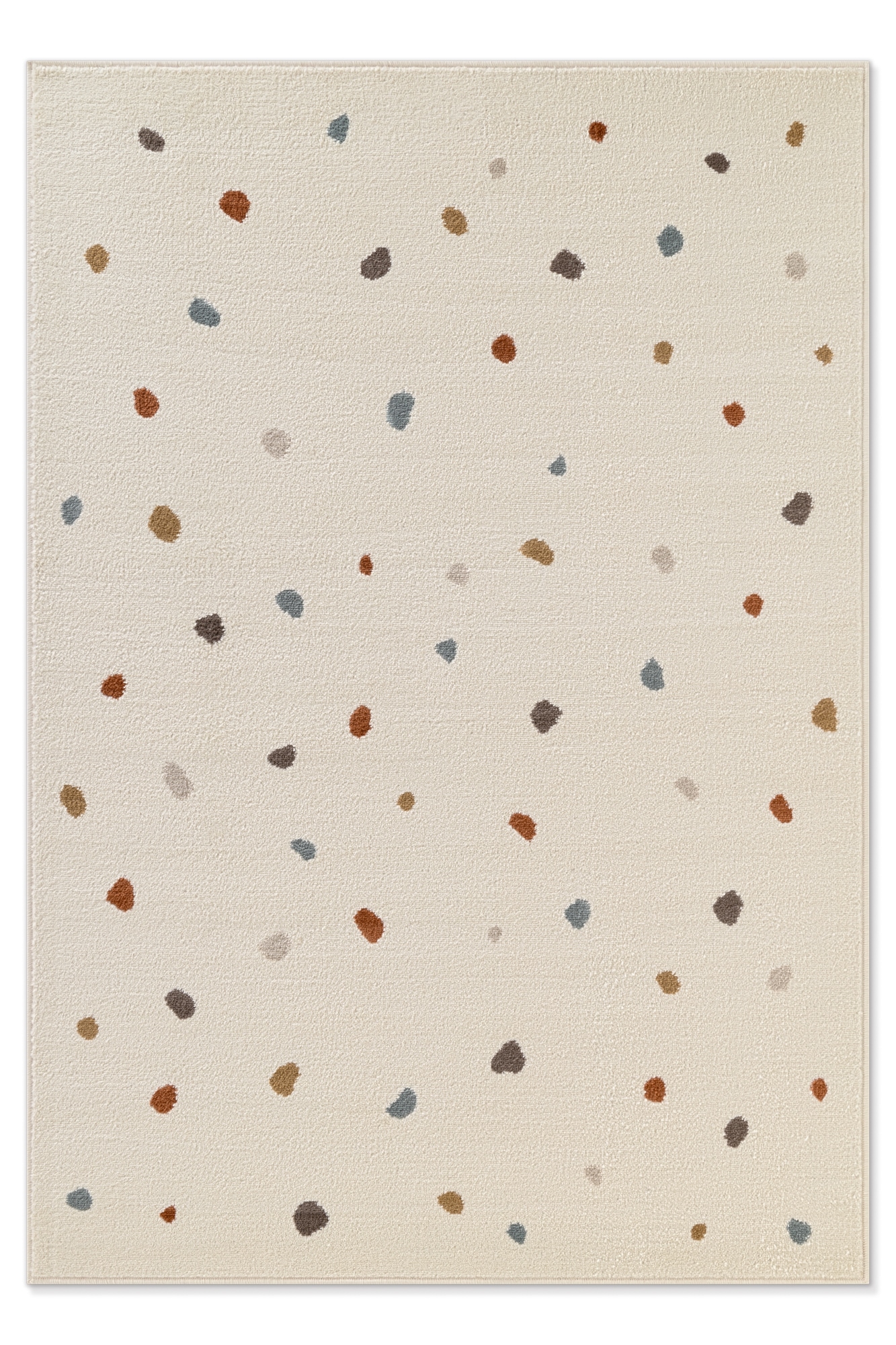 HANSE Home Kinderteppich »Funny Dots«, rechteckig, 8 mm Höhe, Spielteppich, fest, Kinderzimmer, Kurzflor, Spielunterlage