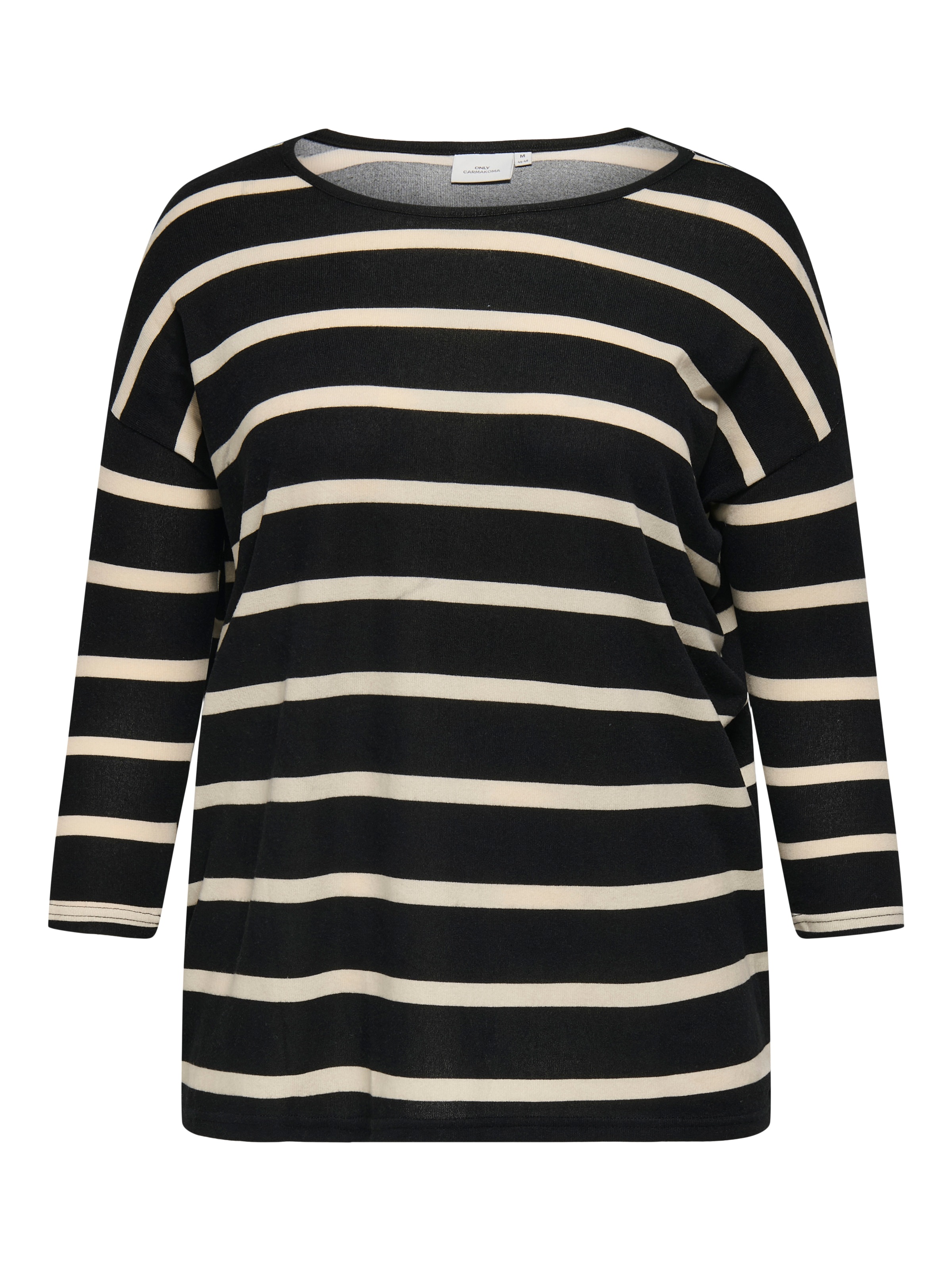 ONLY CARMAKOMA 3/4-Arm-Shirt »CARALBA 3/4 TOP NOOS«