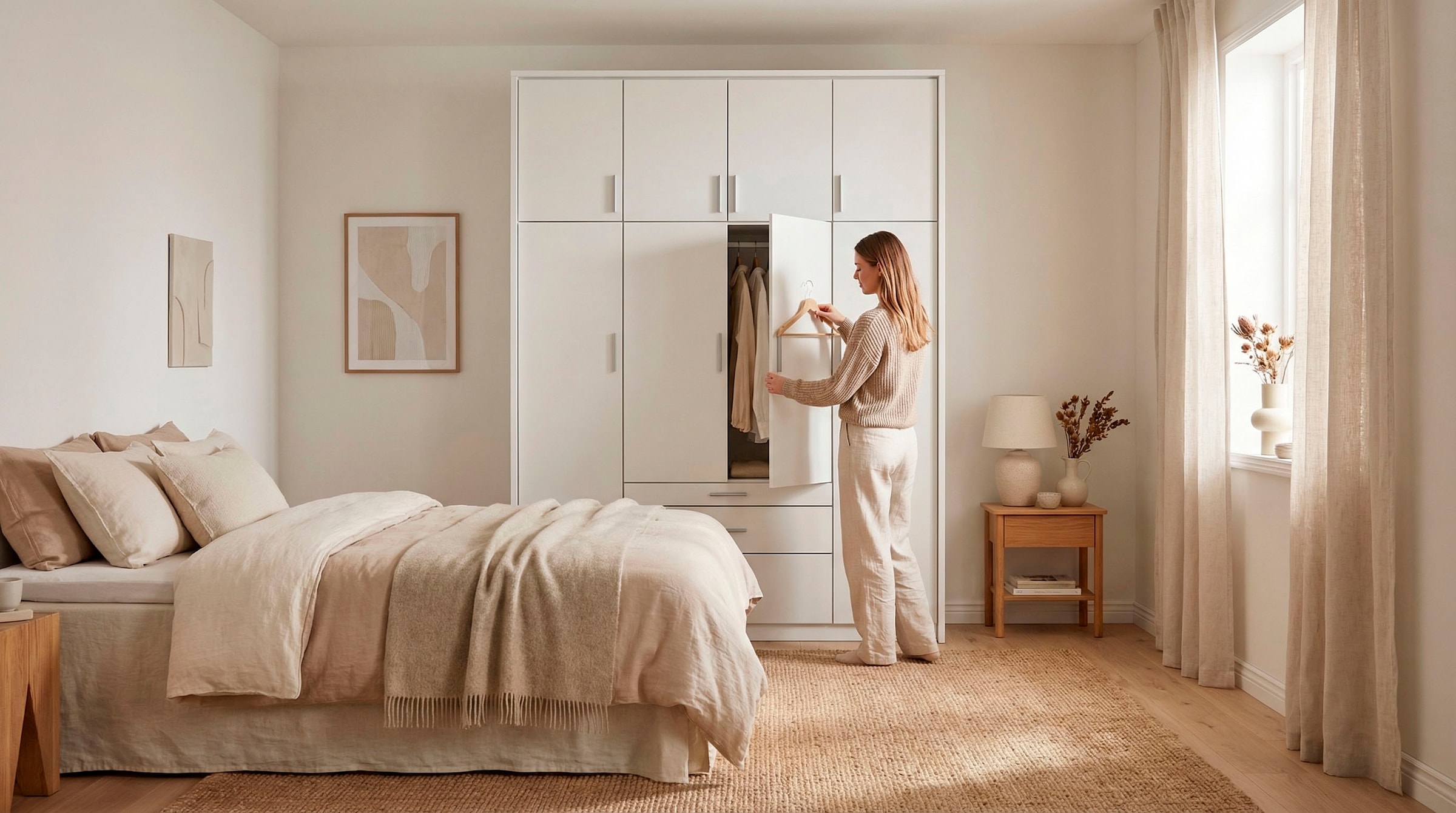 rauch Kleiderschrank »Schrank Drehtürenschrank Garderobe Ankleide Schlafzimmer HILDESHEIM« Breiten: 185/275 cm, Höhe 231 cm,  oberste Schublade mit praktischer Facheinteilung MADE IN GERMANY