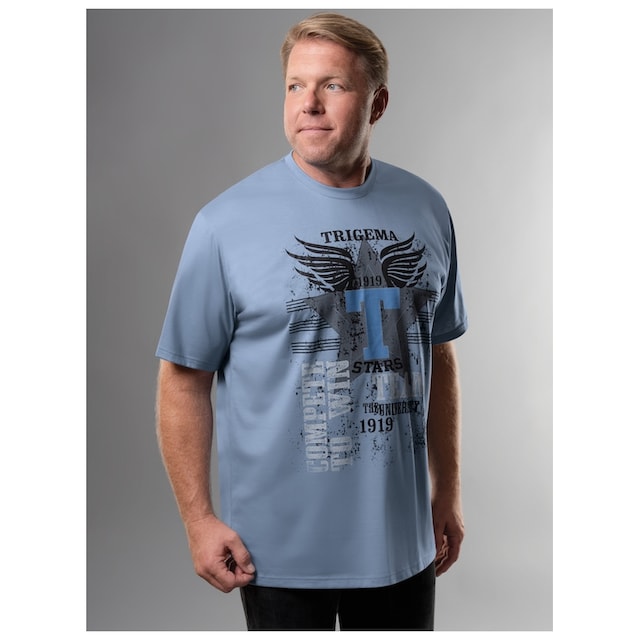 Trigema T-Shirt »TRIGEMA T-Shirt mit großem Print-Motiv« kaufen