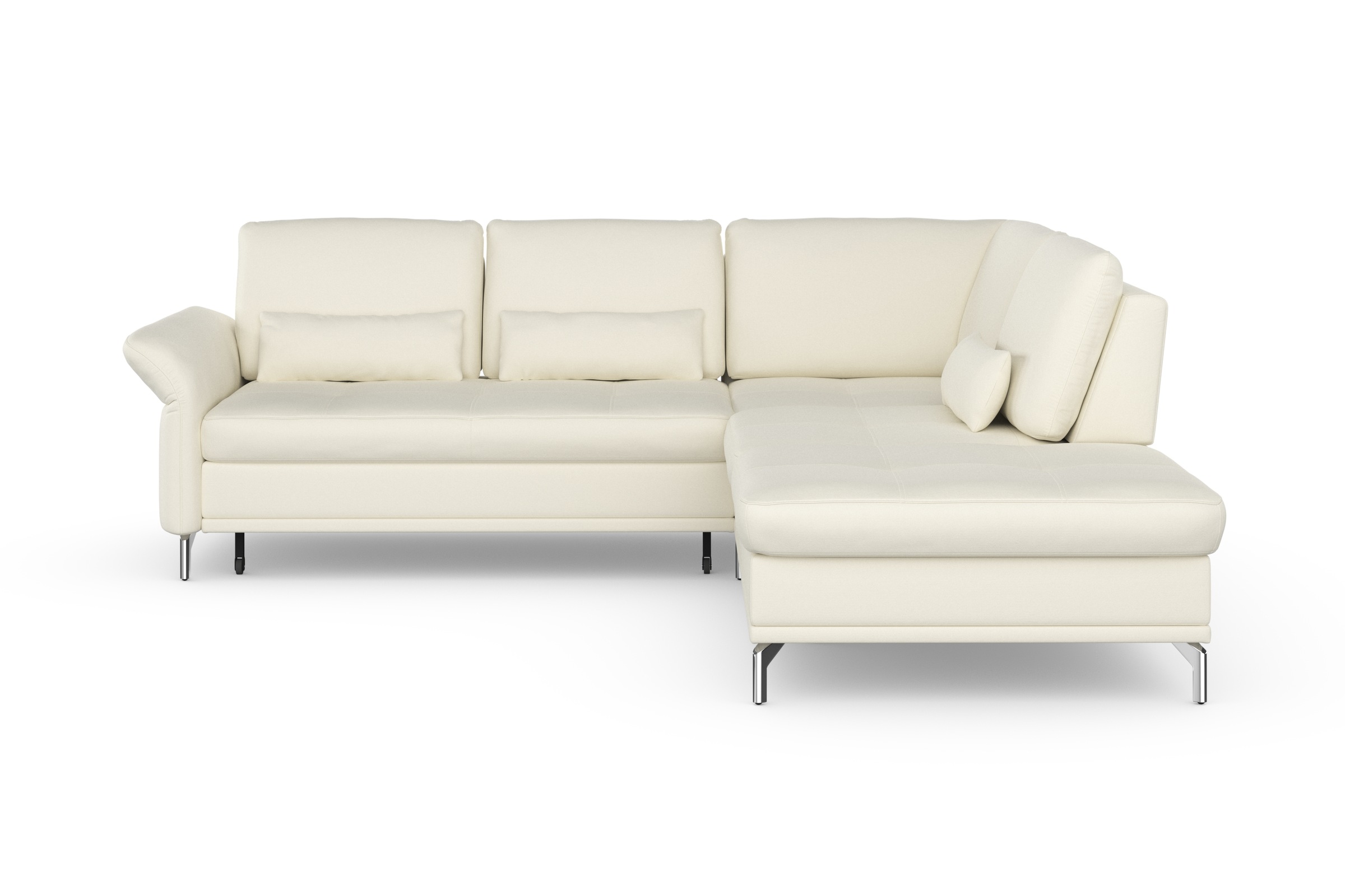 Home affaire Ecksofa »Palm Beach L-Form« Federkern, mit Sitztiefenverstellu günstig online kaufen