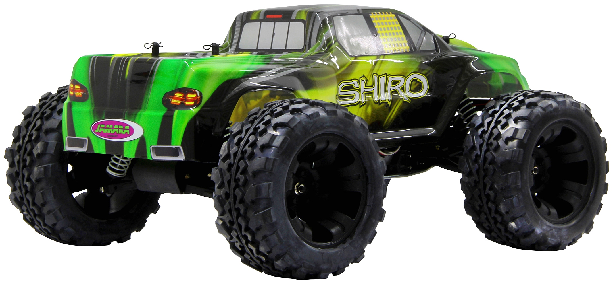 Jamara RC-Monstertruck »Shiro Monstertruck 4WD«, 1:10, 2,4 GHz, mit LED