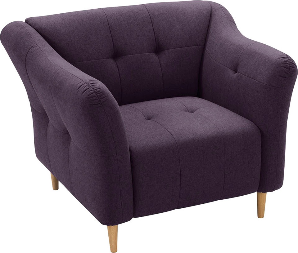 bestellen Holzfüßen, frei exxpo - fashion Raum im Sessel stellbar »Soraya«, mit sofa online