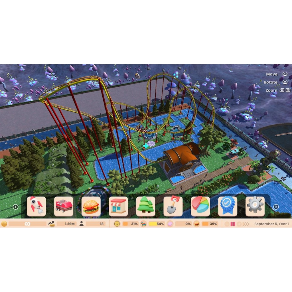ATARI Spielesoftware »RollerCoaster Tycoon Adventures Deluxe«, Nintendo Switch