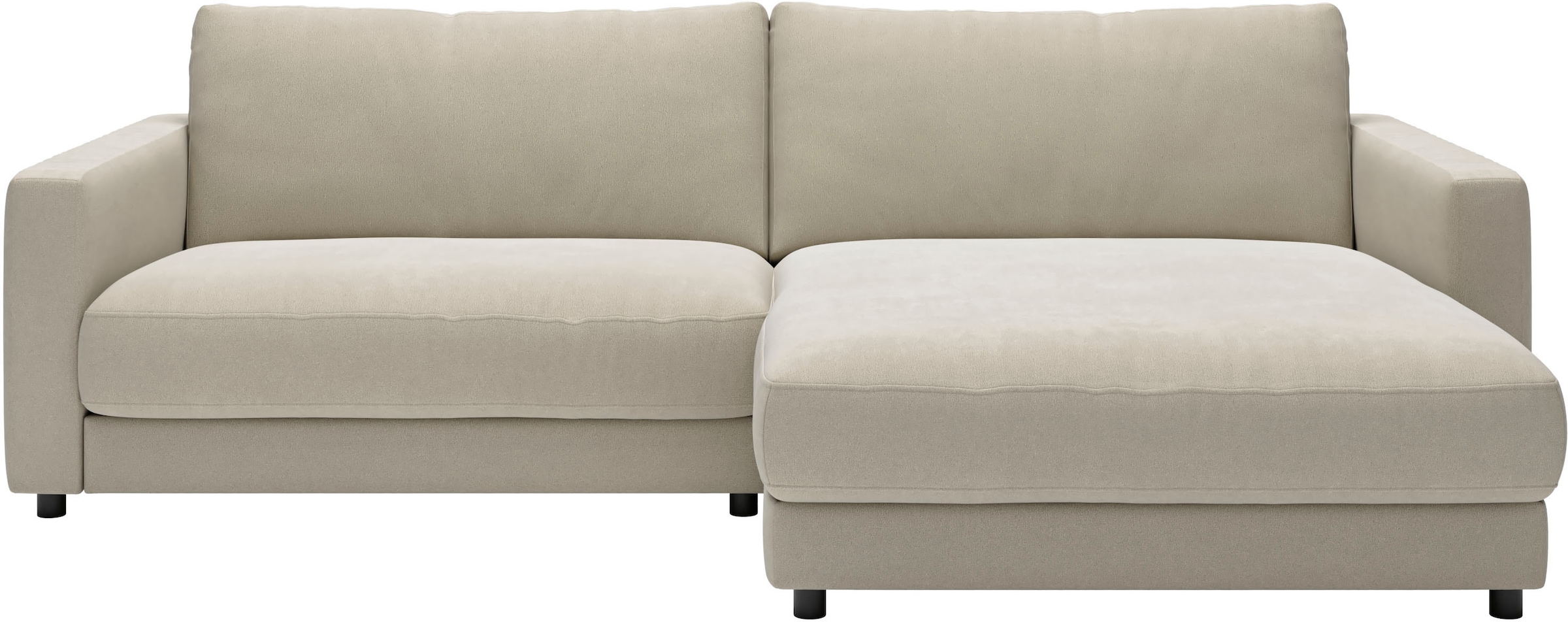 Home affaire Ecksofa »Ecksofa Jiro, L-Form, große Sitztiefe, Breite 265 cm« günstig online kaufen