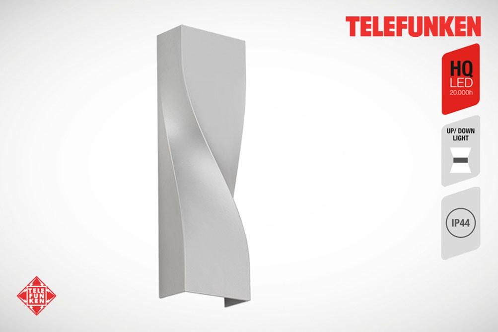 Telefunken LED Außen-Wandleuchte »BRÜGGE« günstig online kaufen