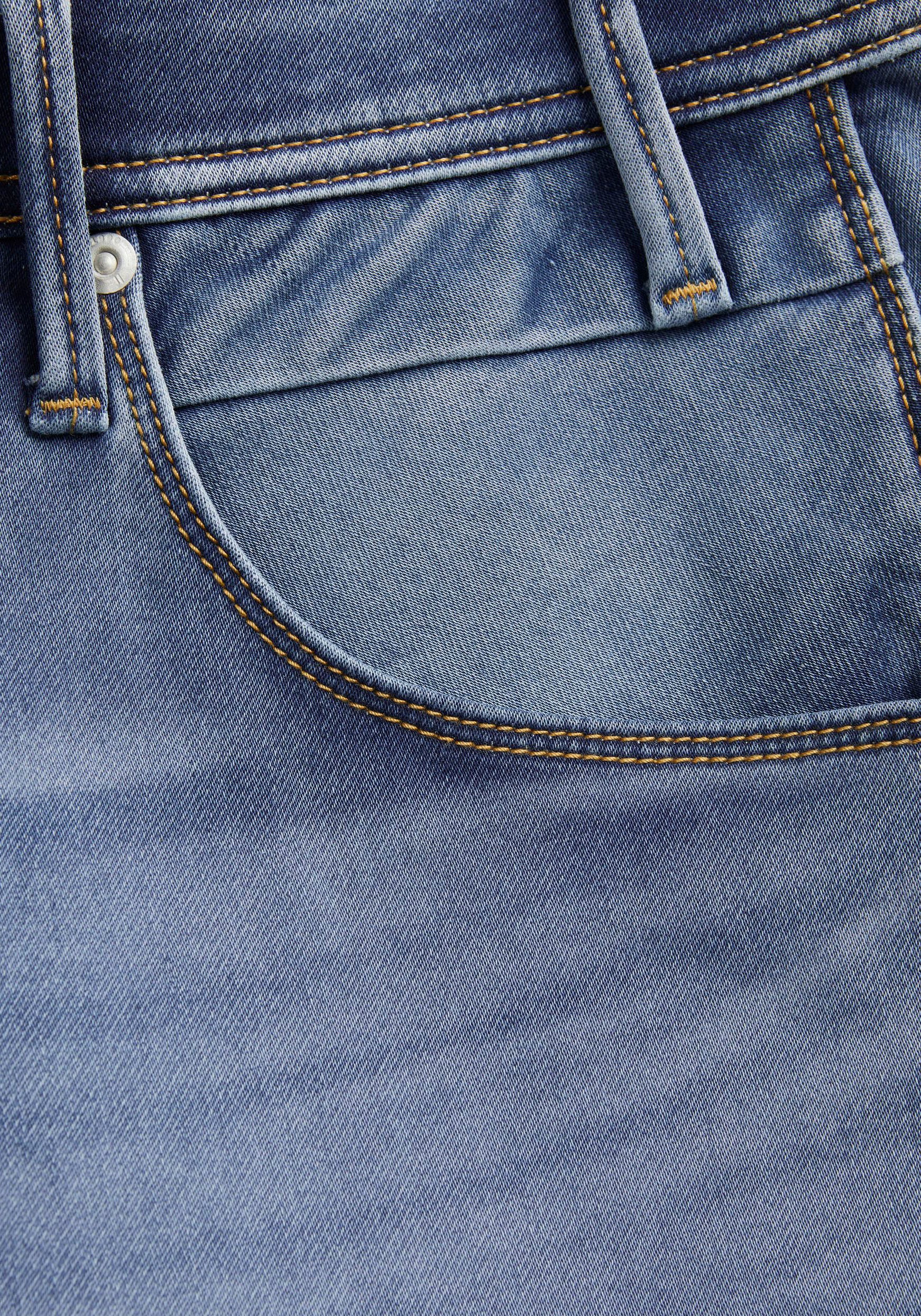 8. Bild von Jack & Jones Jeansshorts »JJISCALE JJLONG SHORTS GE 608 I.K SN«
