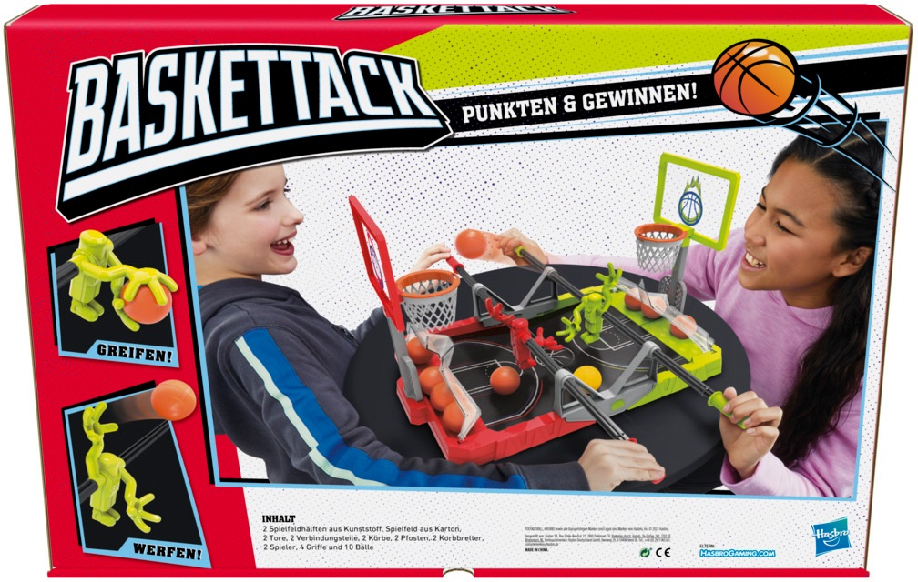 Hasbro Spiel »Baskettack«