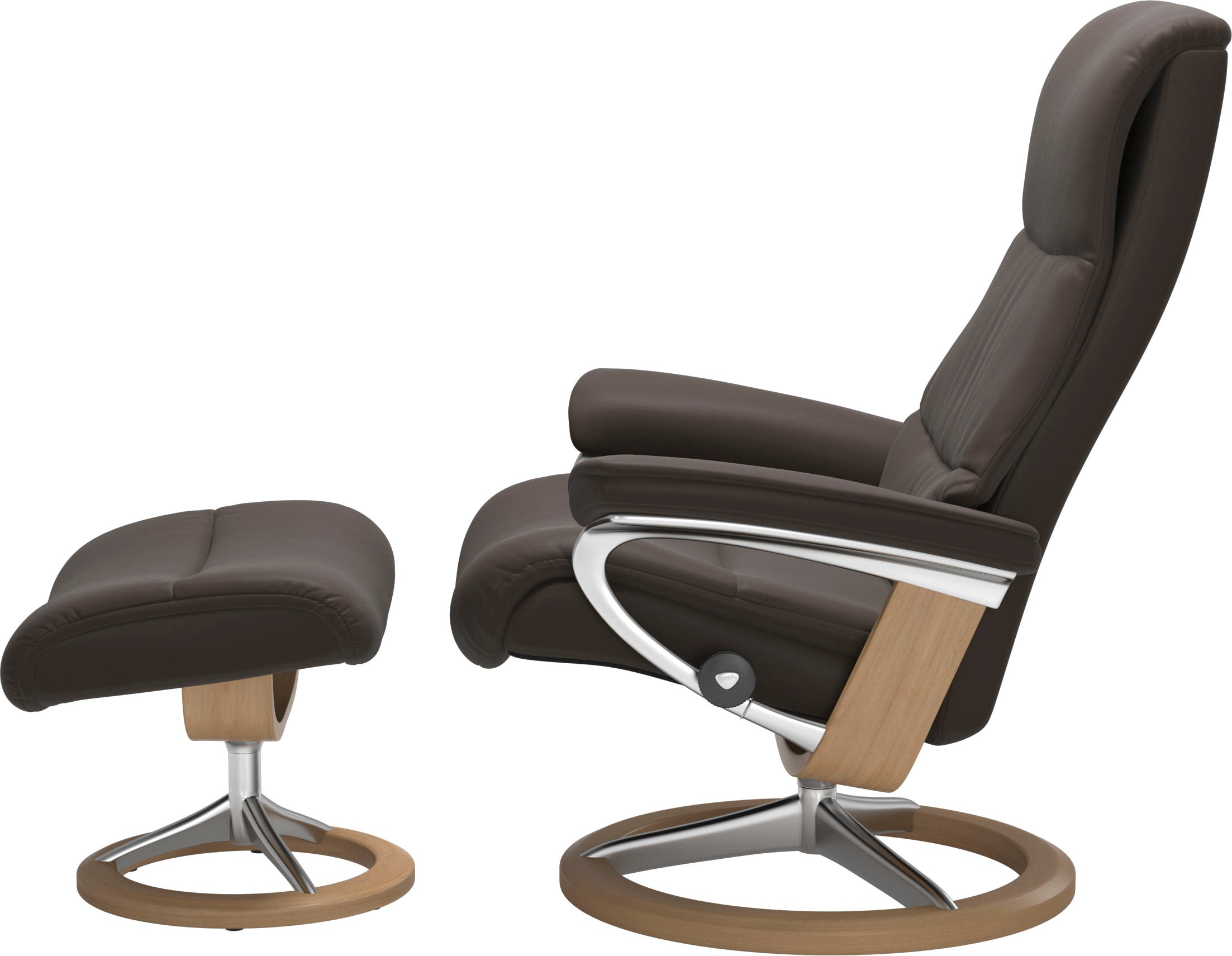 Stressless® Fußhocker »View«, mit Signature Base,Gestell Eiche