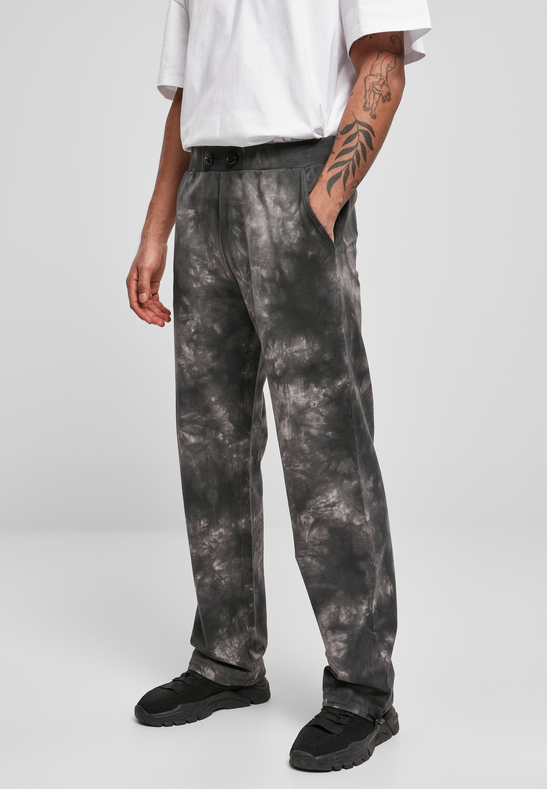 URBAN CLASSICS Stoffhose »Urban Classics Herren Tye Dyed Sweatpants«