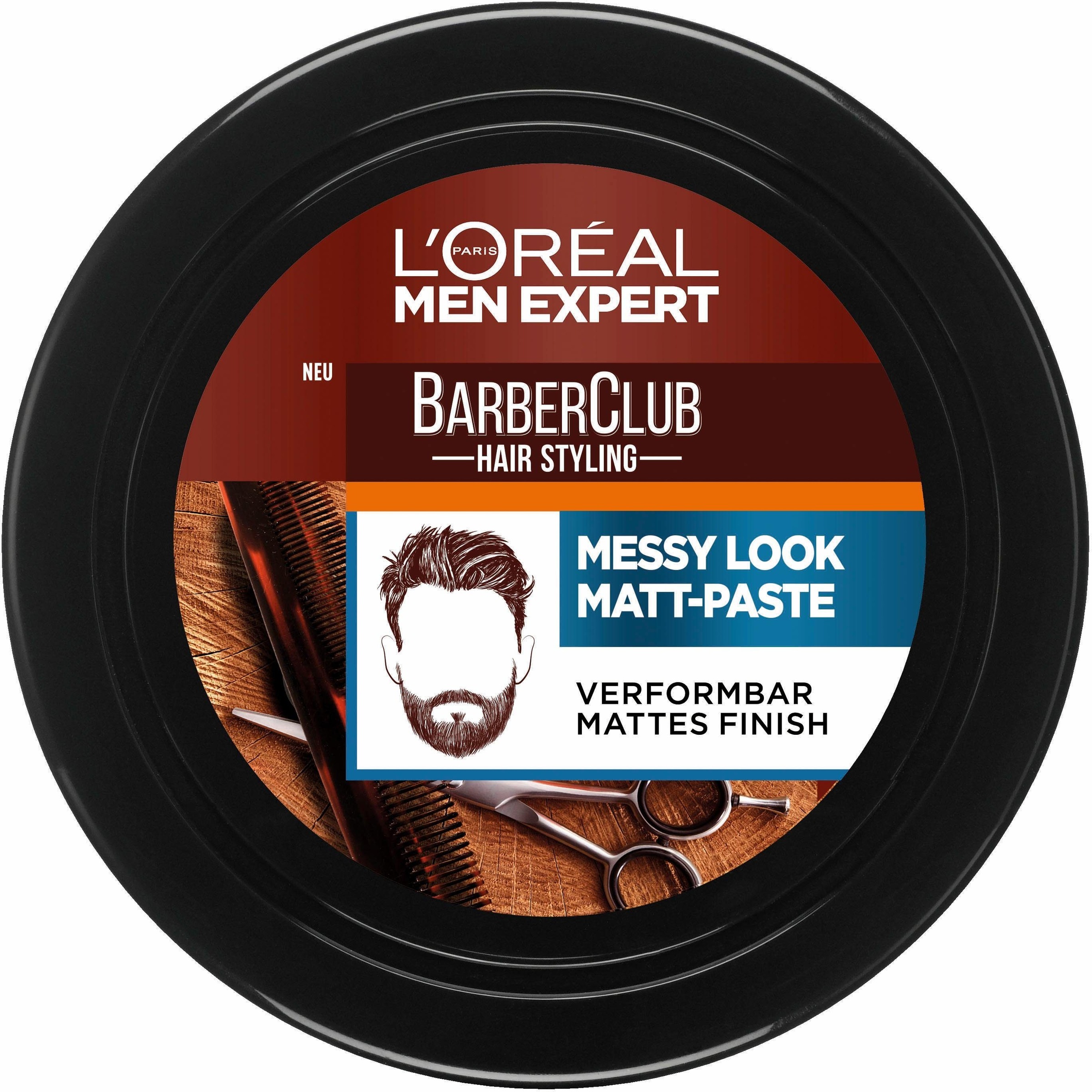 L'ORÉAL PARIS MEN EXPERT Haarpomade »Barber Club Messy Look Matt Paste« mit günstig online kaufen