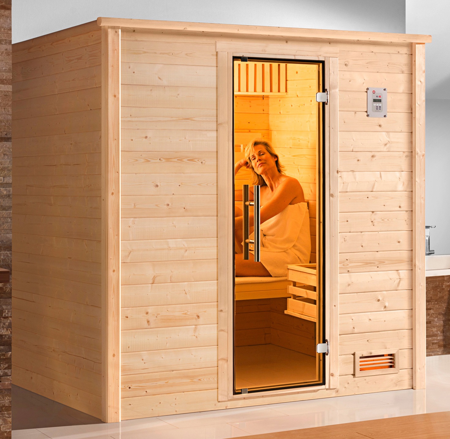 weka Sauna »Bergen 1« ohne Ofen