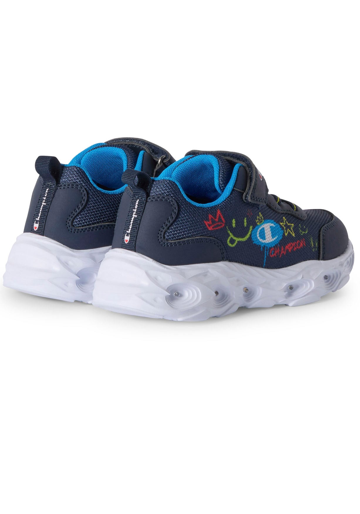 Champion Sneaker »FUNFAIR PRINT B PS«, mit cooler Blinkfunktion