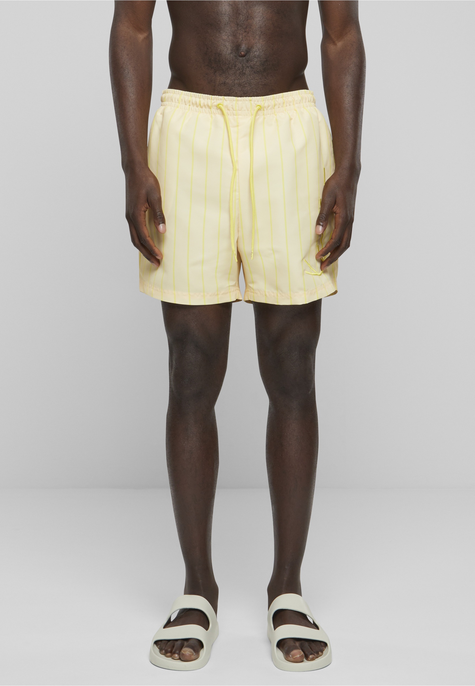 Karl Kani Badeshorts »Karl Kani Herren KM241-054-1 Signature Pinstripe Swim Shorts«