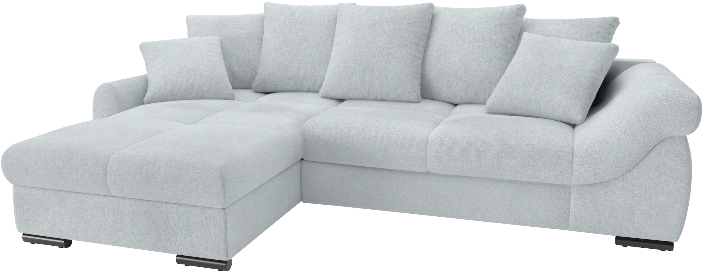 Mr. Couch Ecksofa »Livorno L-Form«, inkl. Hochschläfer-Bettauszug, XL-Bettk günstig online kaufen